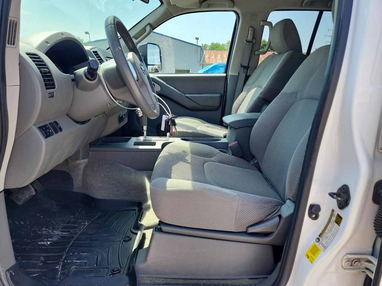 2012 Nissan Frontier S White vin: 1N6AD0EV7CC458079