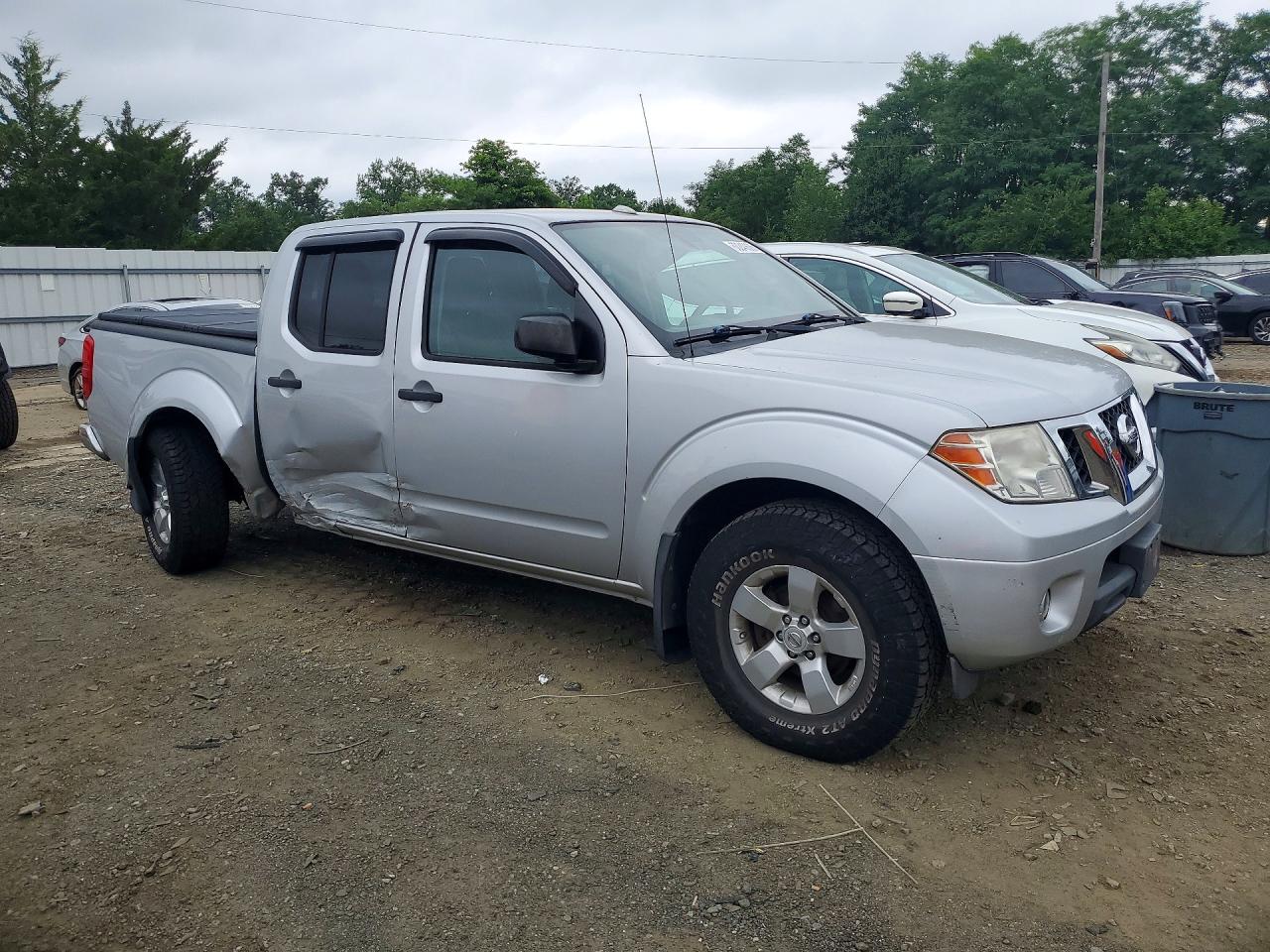 2013 Nissan Frontier S Серебряный vin: 1N6AD0EV7DN760042