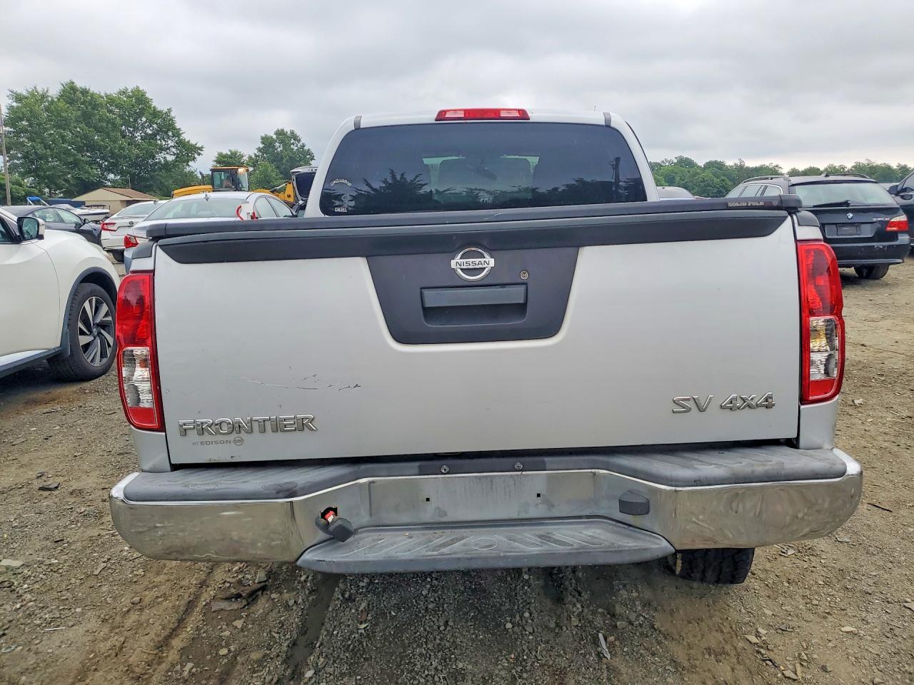 2013 Nissan Frontier S Серебряный vin: 1N6AD0EV7DN760042