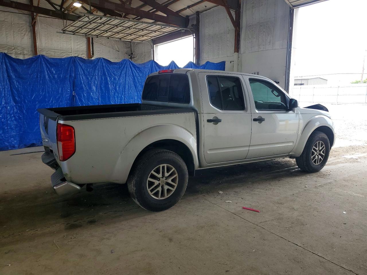 2014 Nissan Frontier Silver vin: 1N6AD0EV7EN710002