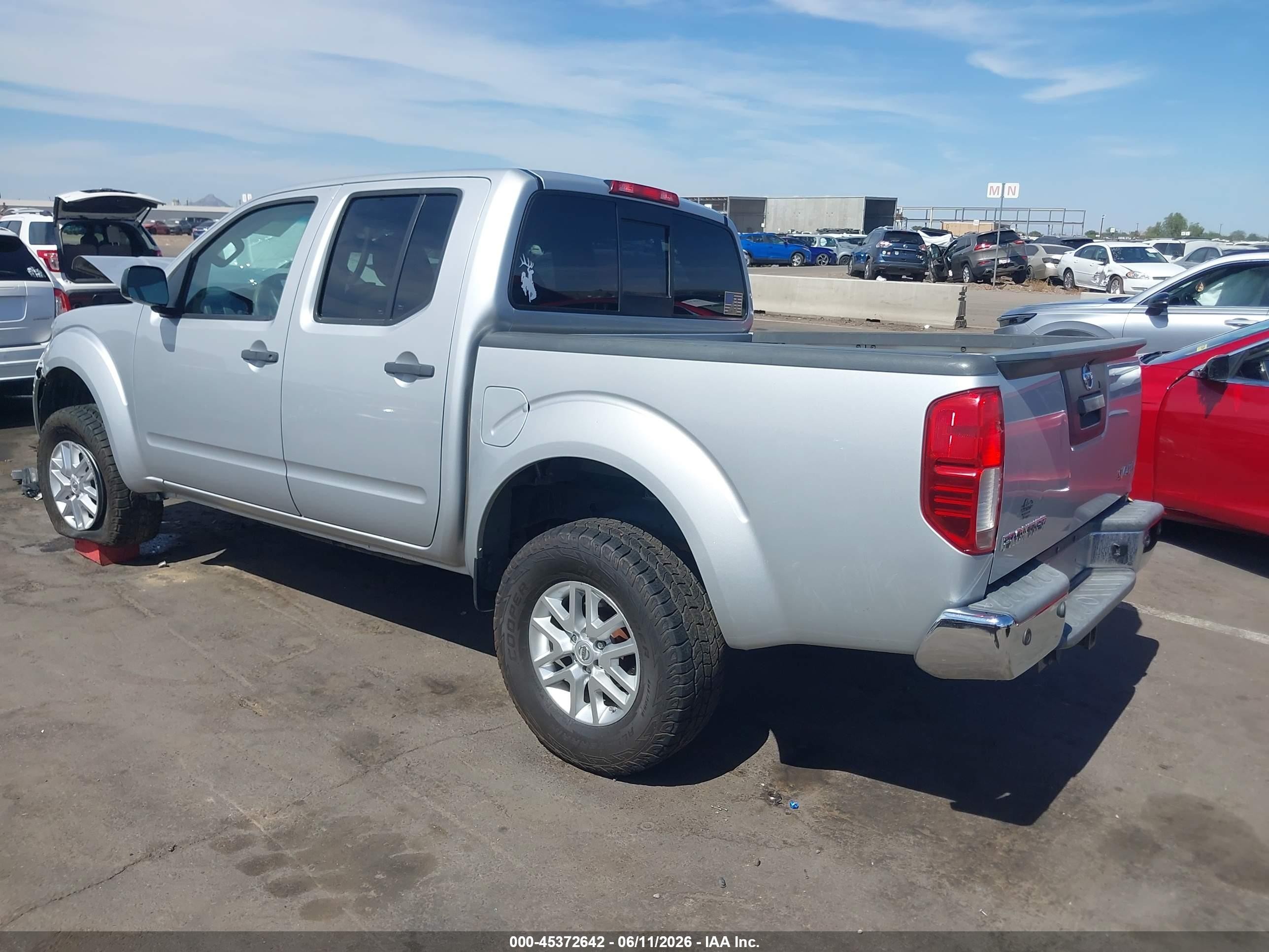 2014 Nissan Frontier Sv Silver vin: 1N6AD0EV7EN718052