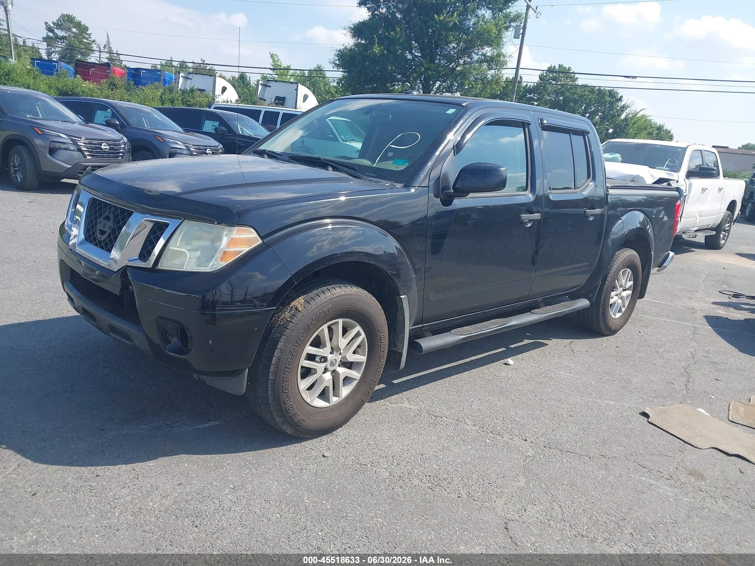 2014 Nissan Frontier Sv Black vin: 1N6AD0EV7EN752444