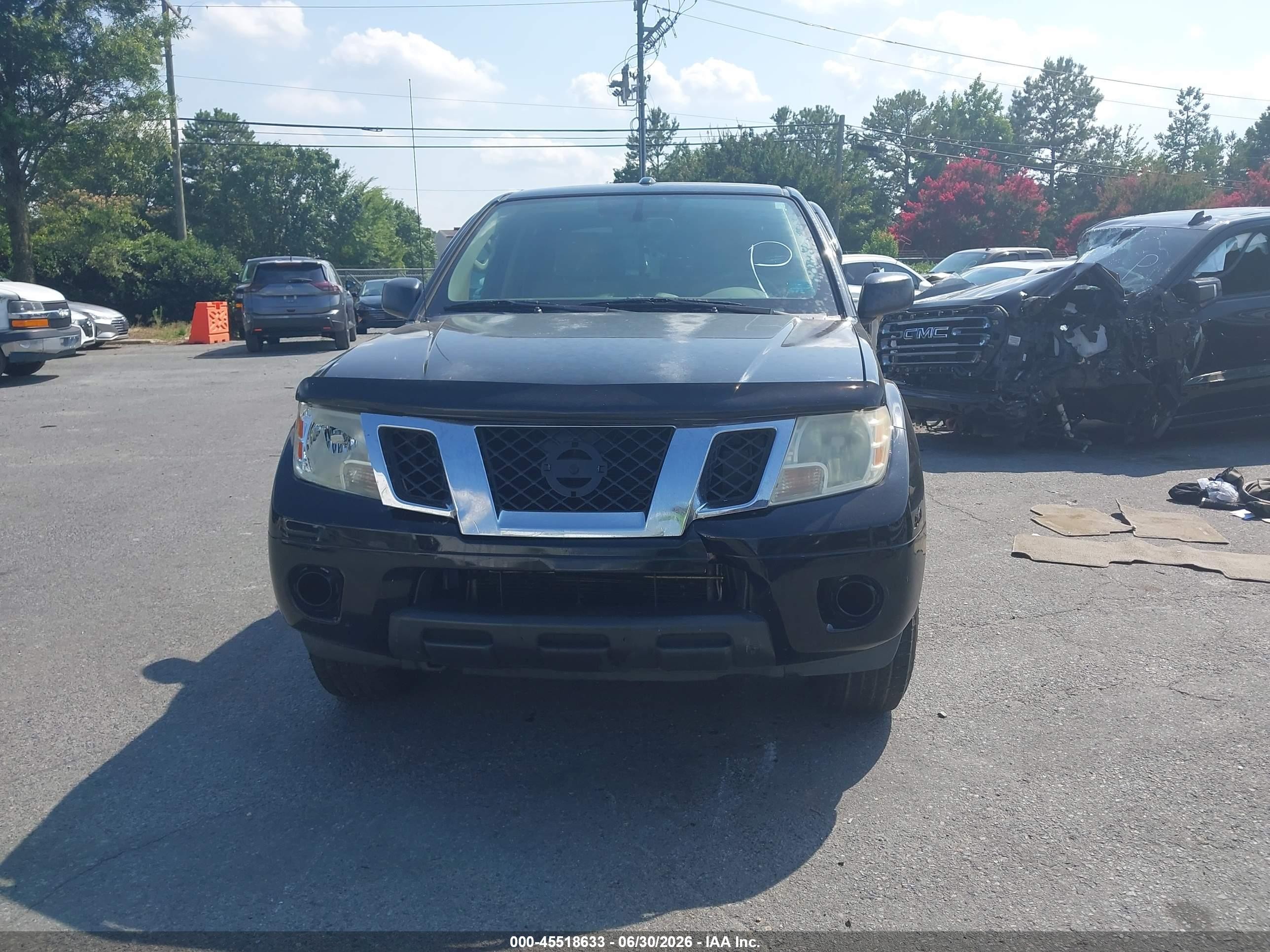 2014 Nissan Frontier Sv Black vin: 1N6AD0EV7EN752444