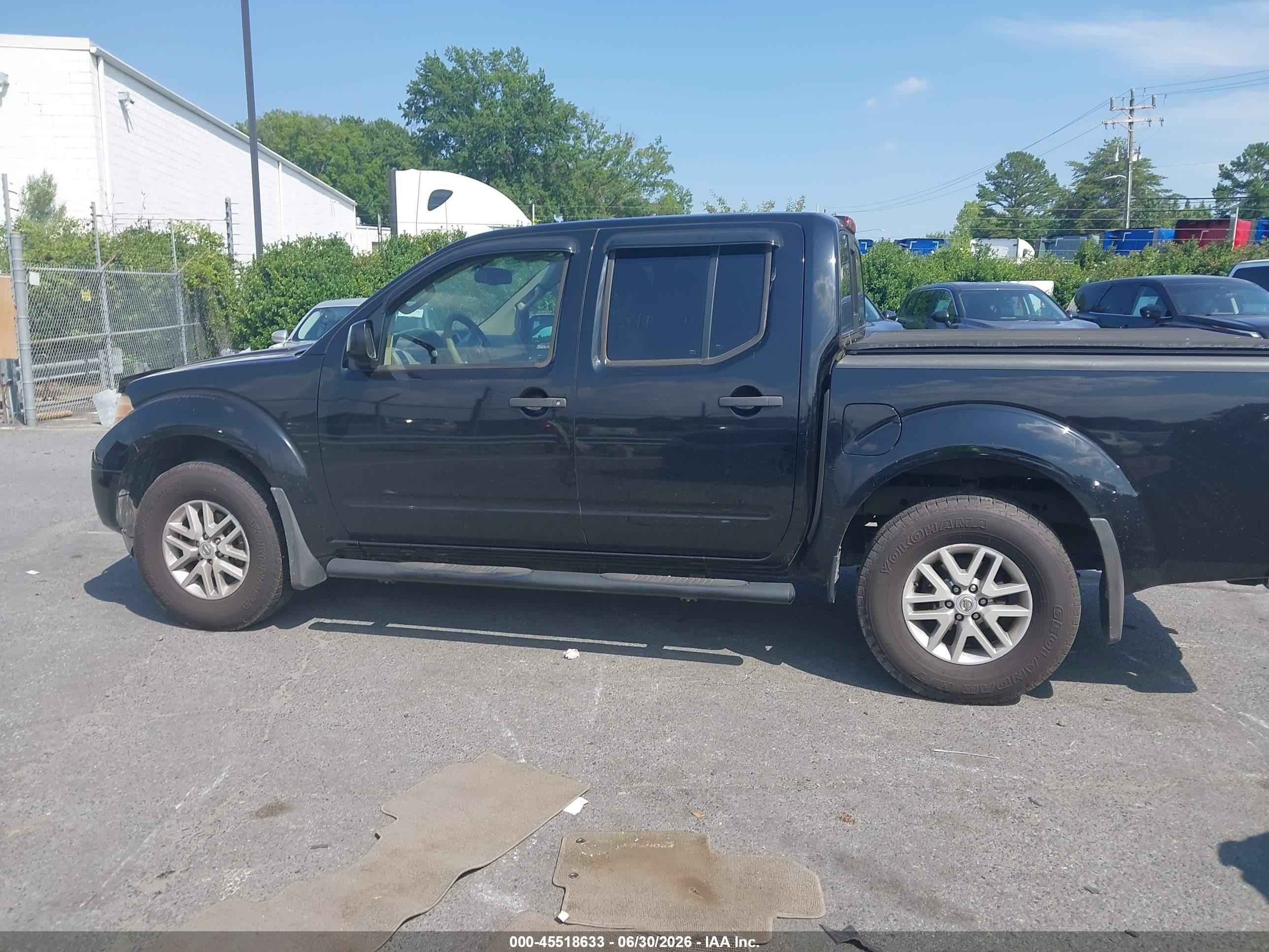 2014 Nissan Frontier Sv Black vin: 1N6AD0EV7EN752444