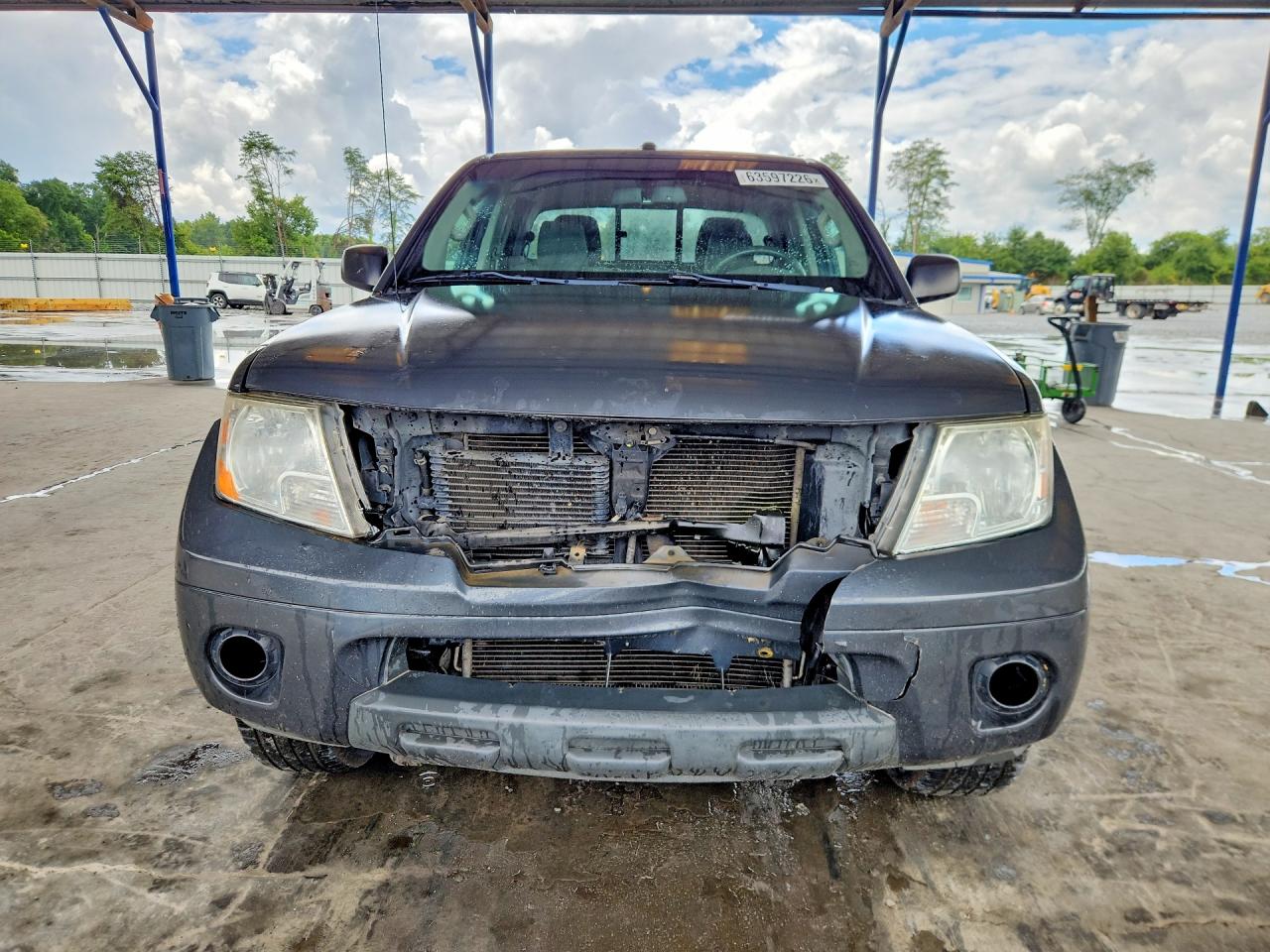 2014 Nissan Frontier S Серый vin: 1N6AD0EV7EN753545