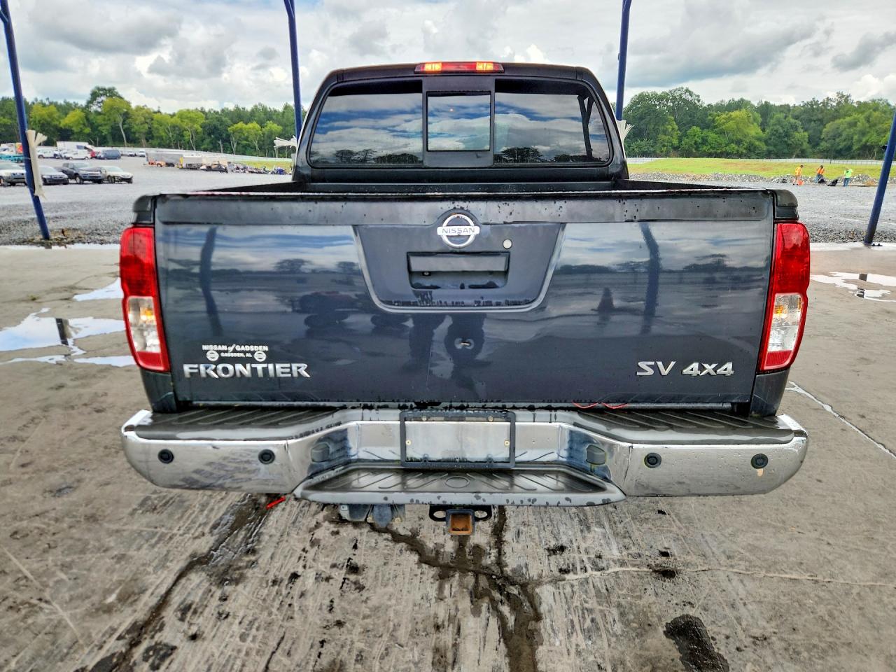 2014 Nissan Frontier S Серый vin: 1N6AD0EV7EN753545