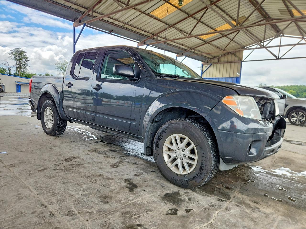 2014 Nissan Frontier S Серый vin: 1N6AD0EV7EN753545