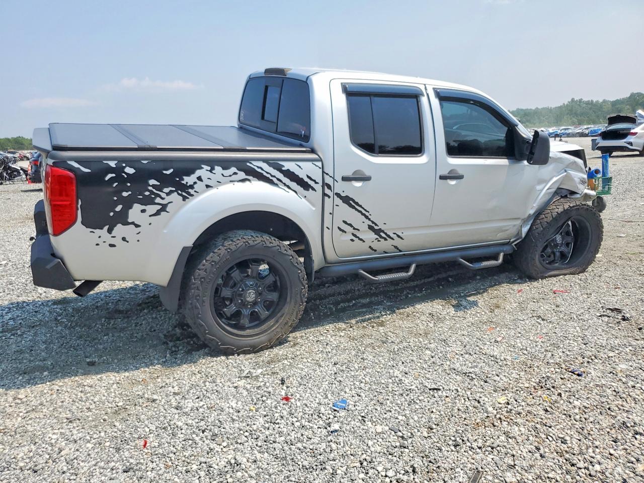 2014 Nissan Frontier Sv Silver vin: 1N6AD0EV7EN772810