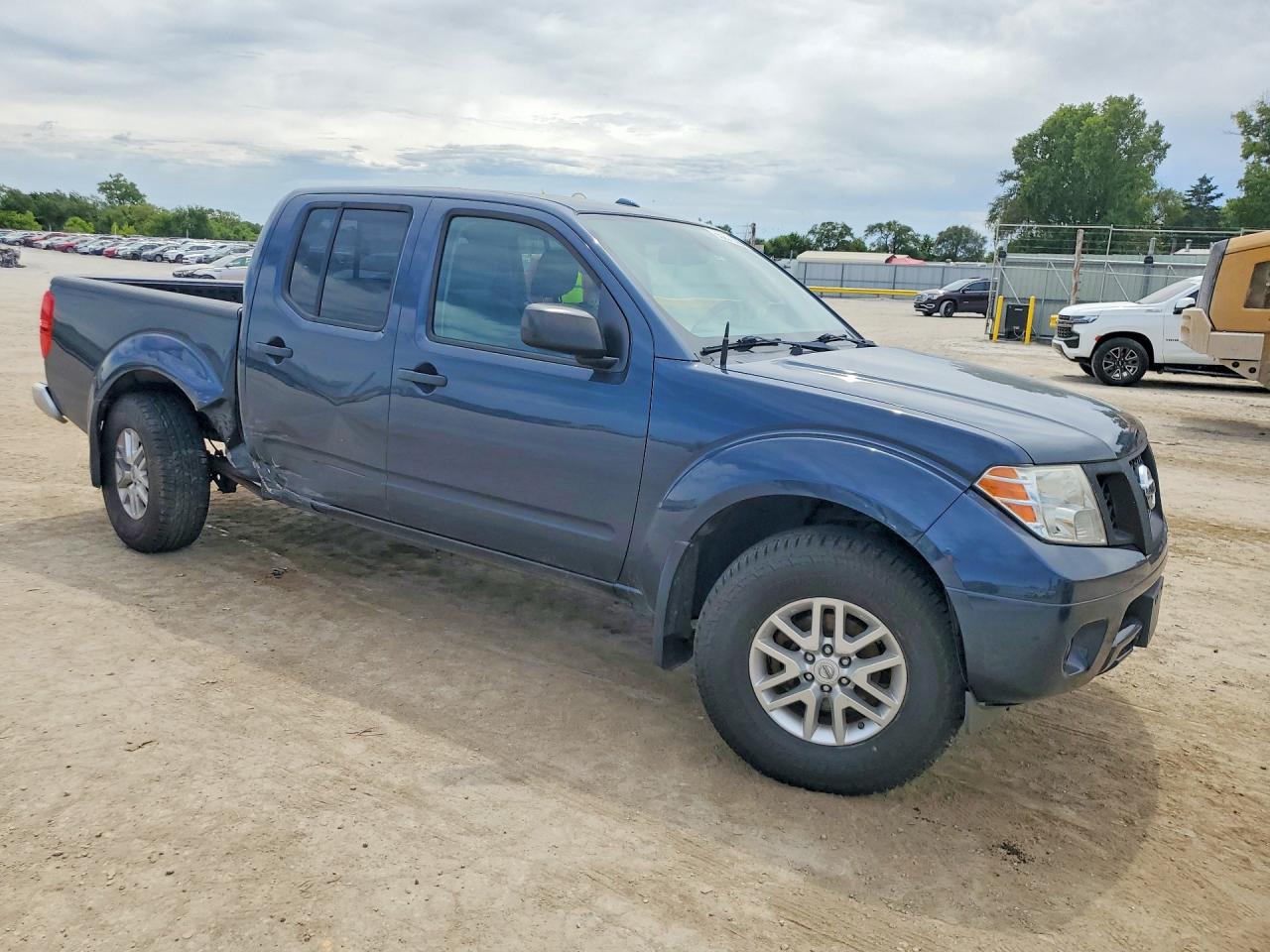 2015 Nissan Frontier S Blue vin: 1N6AD0EV7FN729523