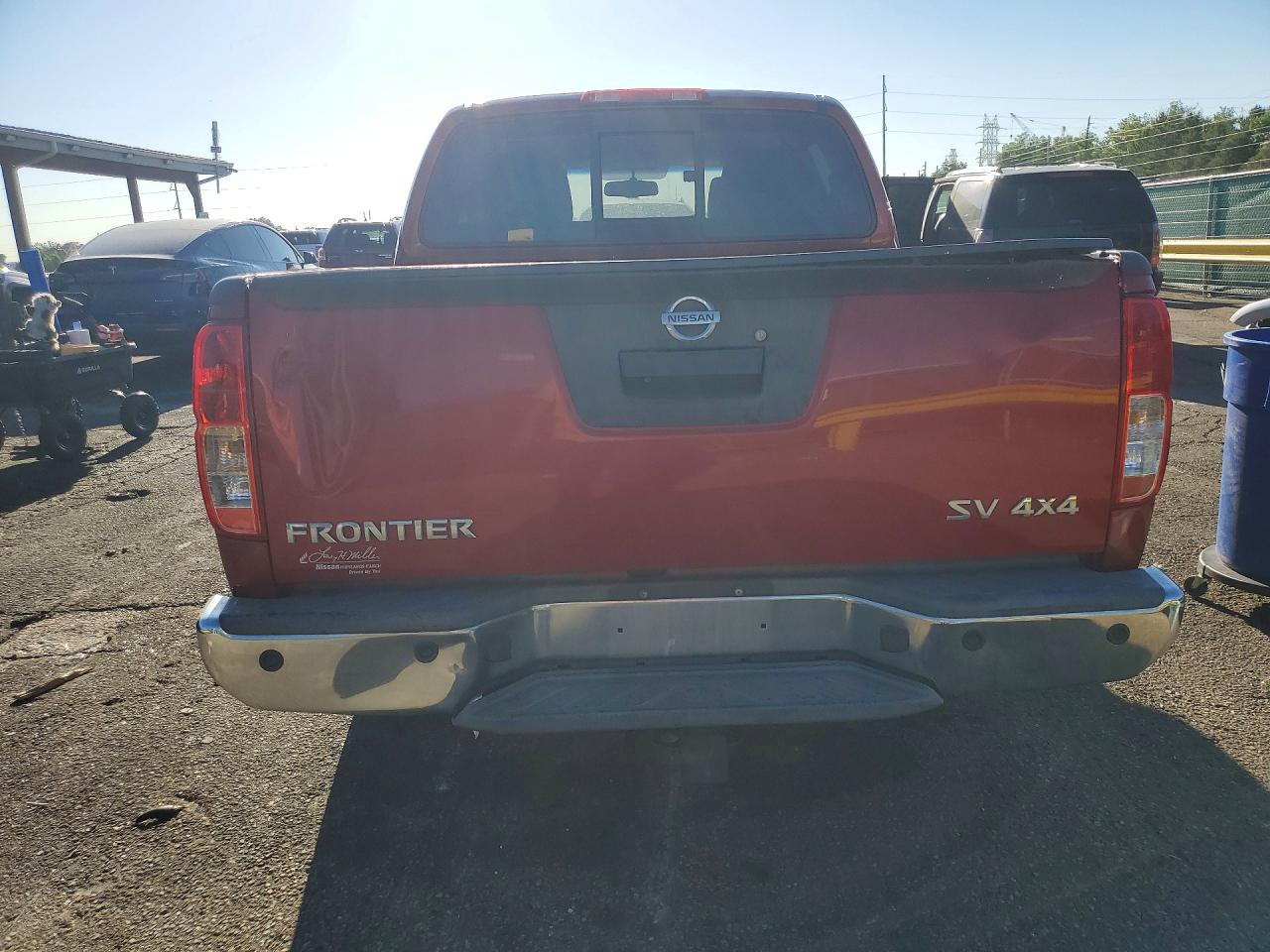 2015 Nissan Frontier S Maroon vin: 1N6AD0EV7FN731109