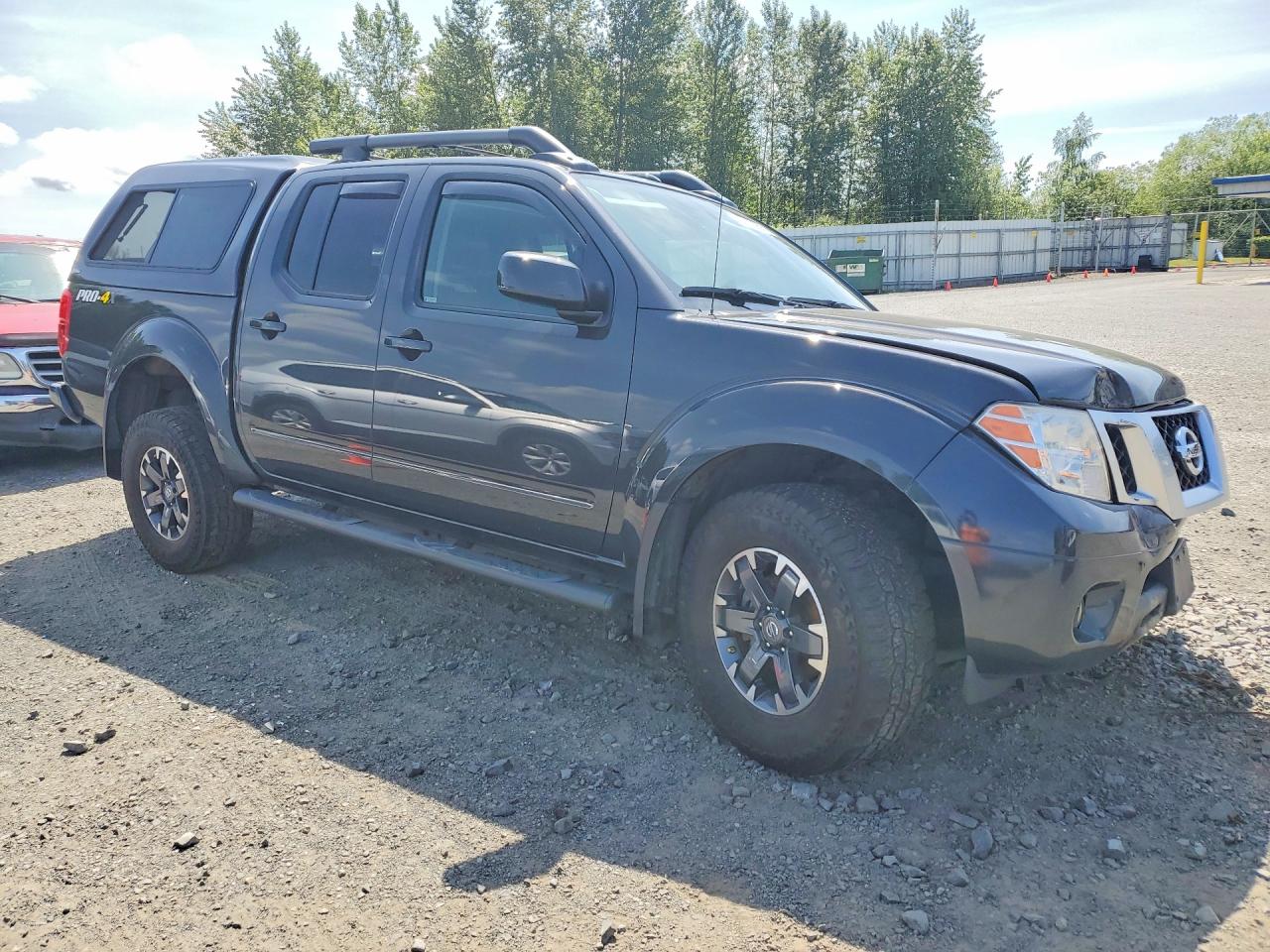 2015 Nissan Frontier Pro-4x Gray vin: 1N6AD0EV7FN736312