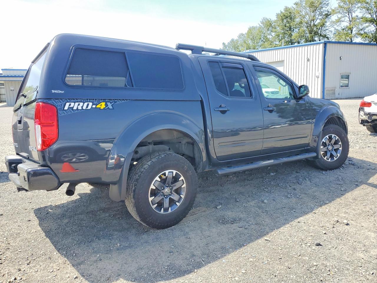2015 Nissan Frontier Pro-4x Gray vin: 1N6AD0EV7FN736312