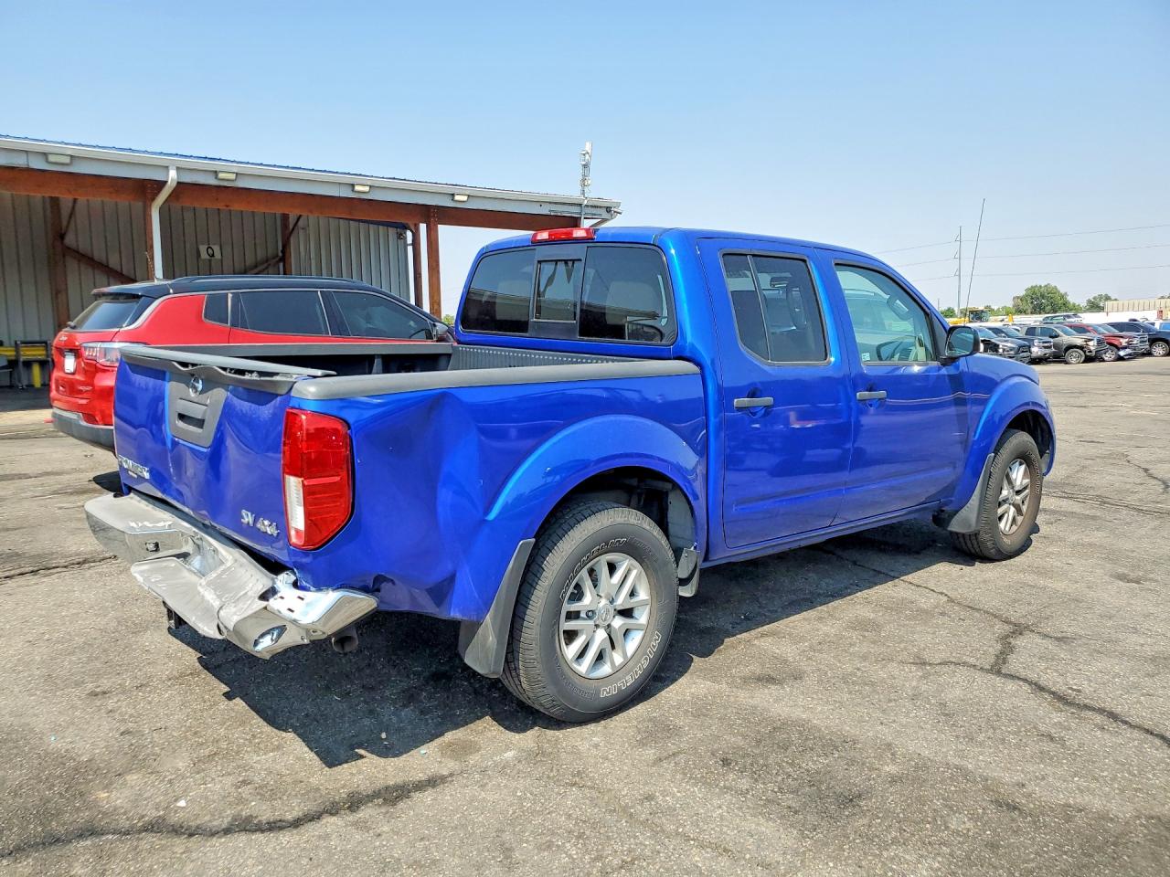 2015 Nissan Frontier Sv Blue vin: 1N6AD0EV7FN768564