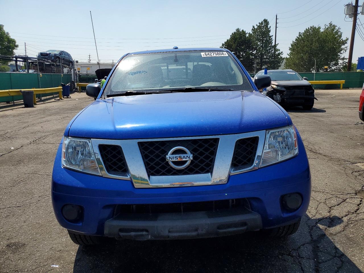 2015 Nissan Frontier Sv Blue vin: 1N6AD0EV7FN768564