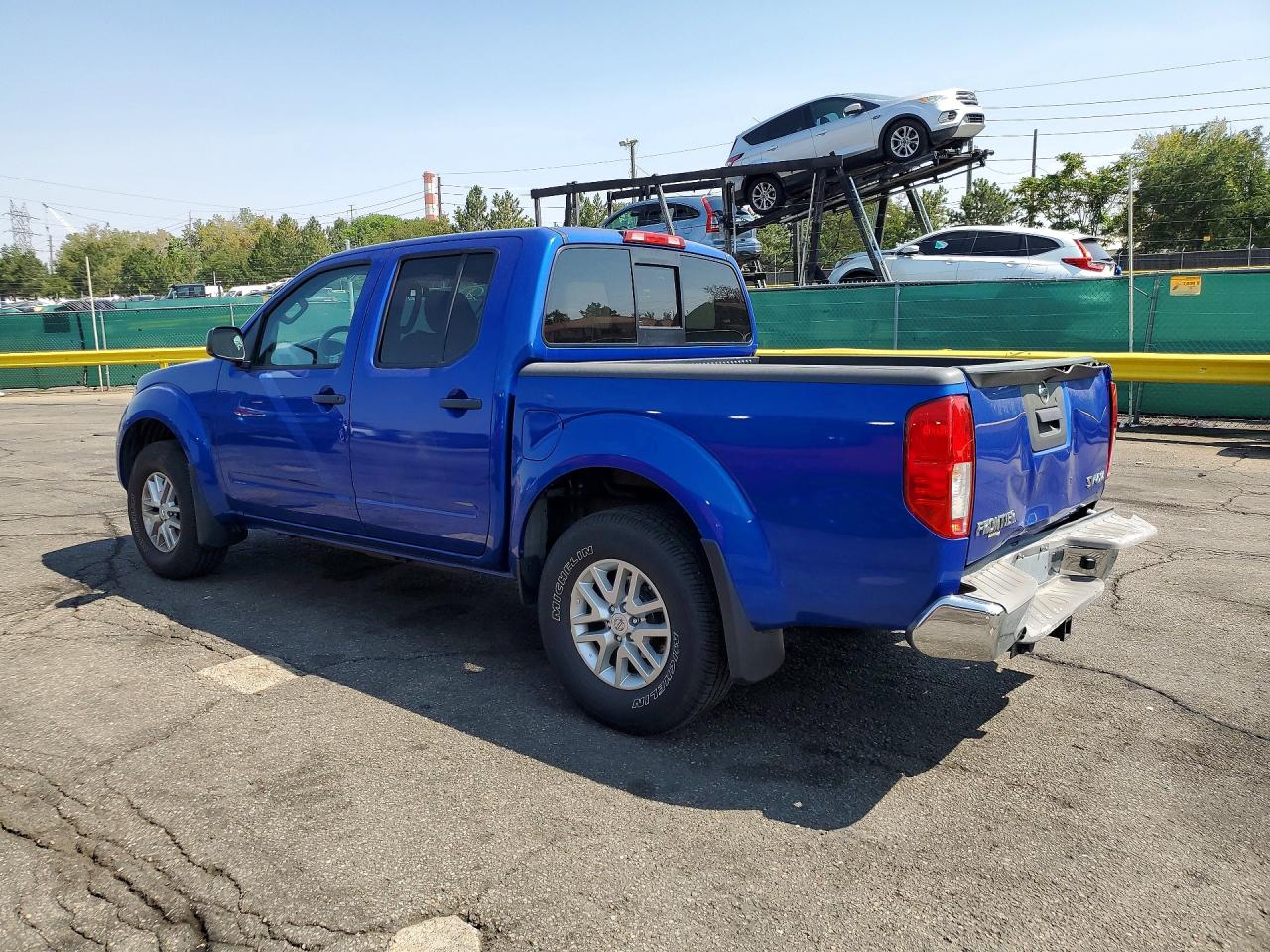2015 Nissan Frontier Sv Blue vin: 1N6AD0EV7FN768564