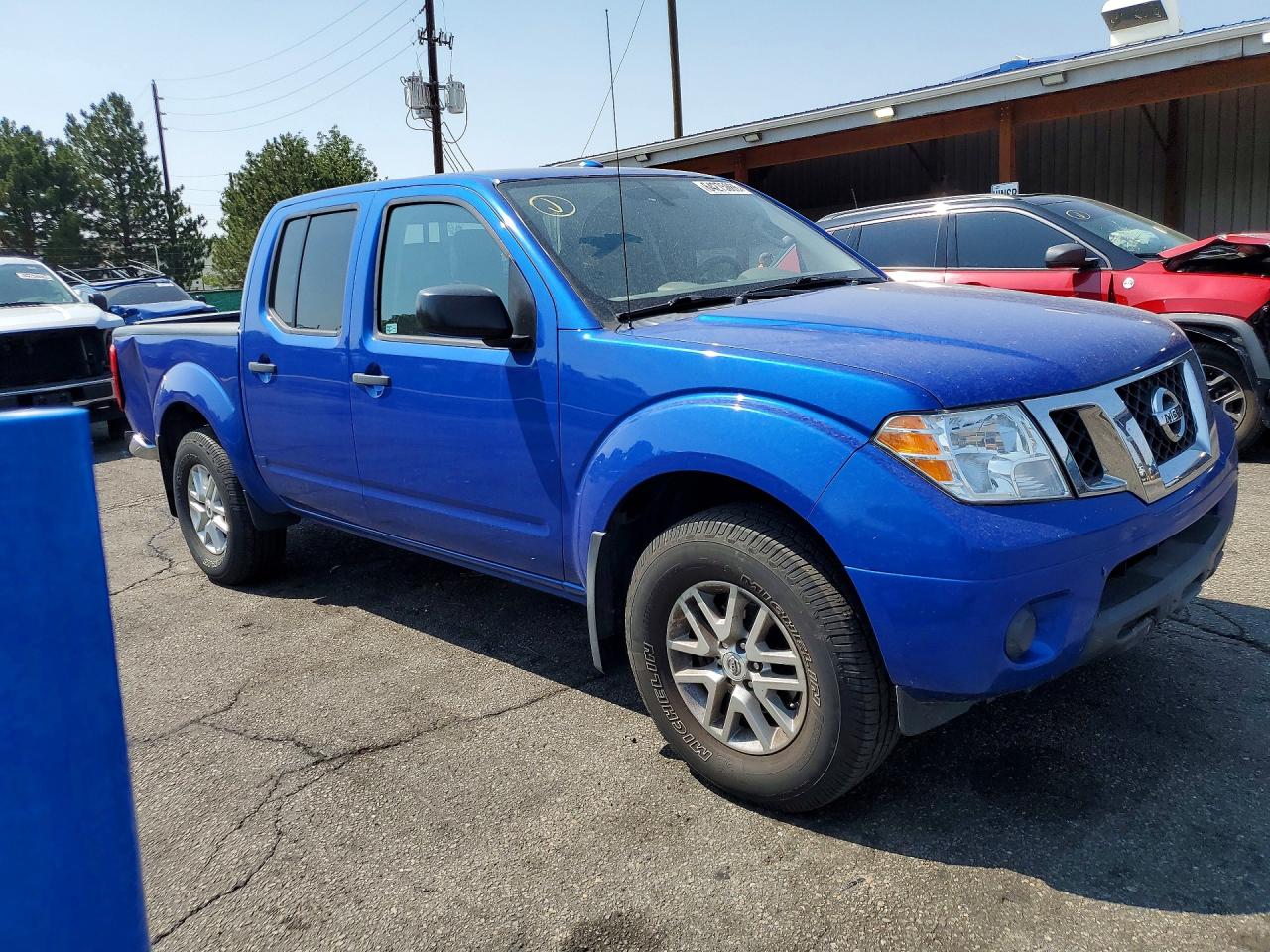 2015 Nissan Frontier Sv Blue vin: 1N6AD0EV7FN768564