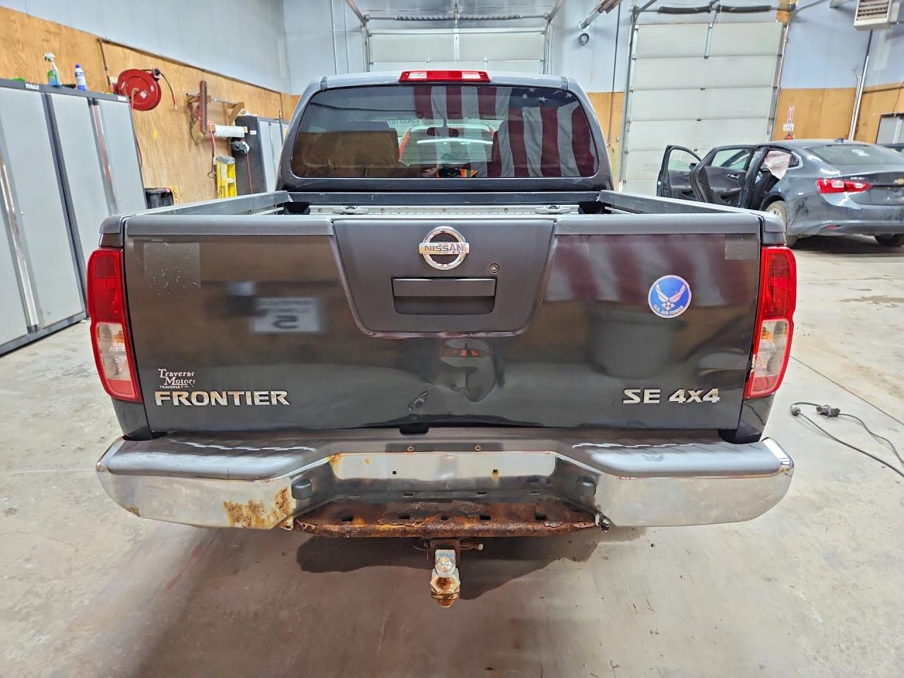 2010 Nissan Frontier Se King Cab Black vin: 1N6AD0EV8AC412094