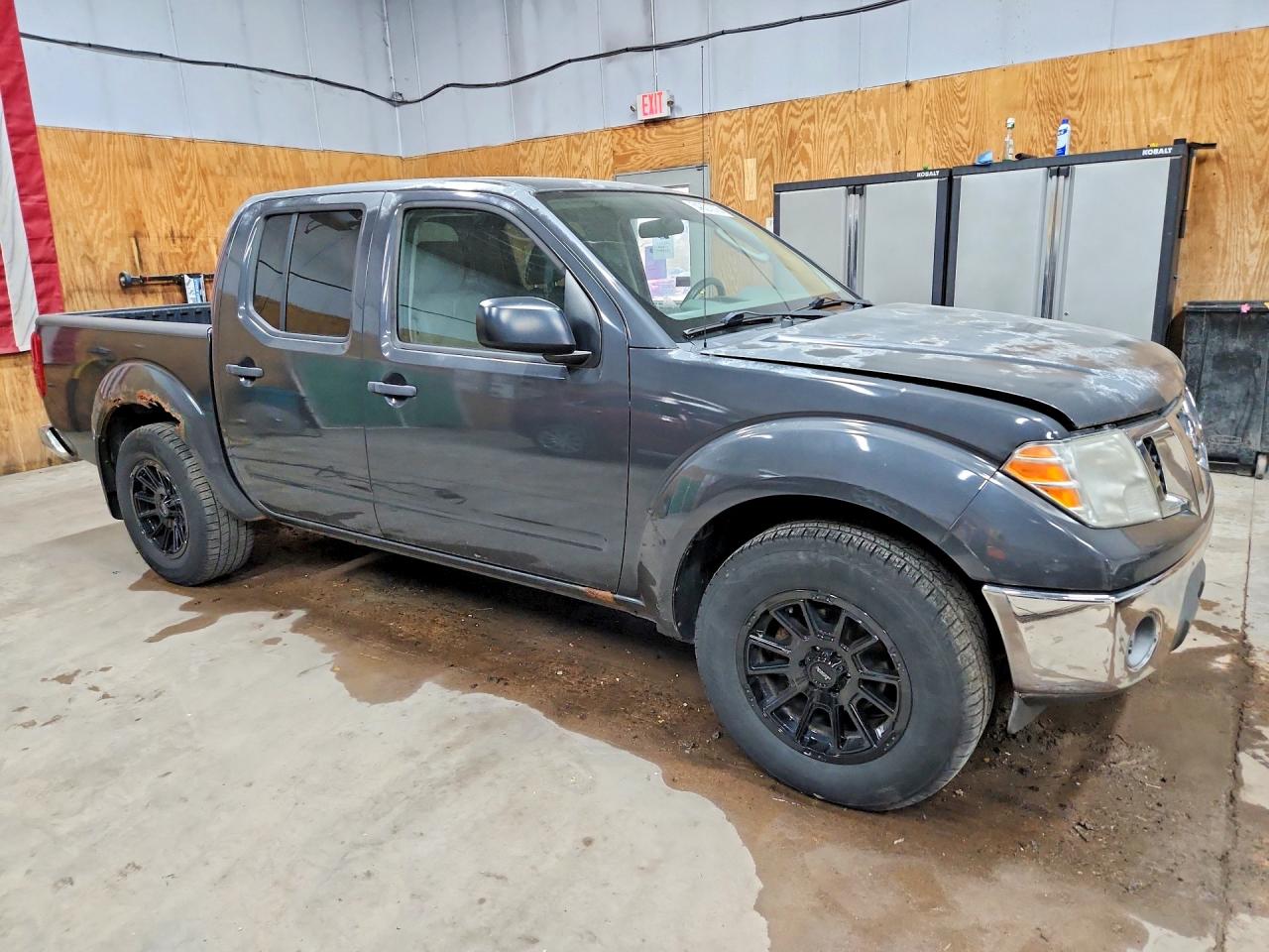 2010 Nissan Frontier Se King Cab Black vin: 1N6AD0EV8AC412094