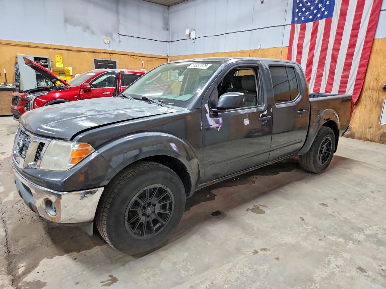 2010 Nissan Frontier Se King Cab Black vin: 1N6AD0EV8AC412094