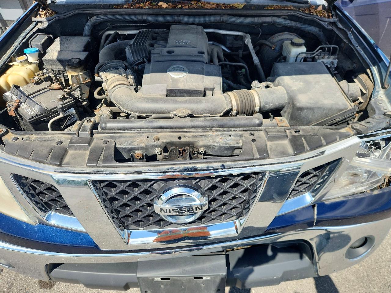 2010 Nissan Frontier Se V6 Blue vin: 1N6AD0EV8AC423046