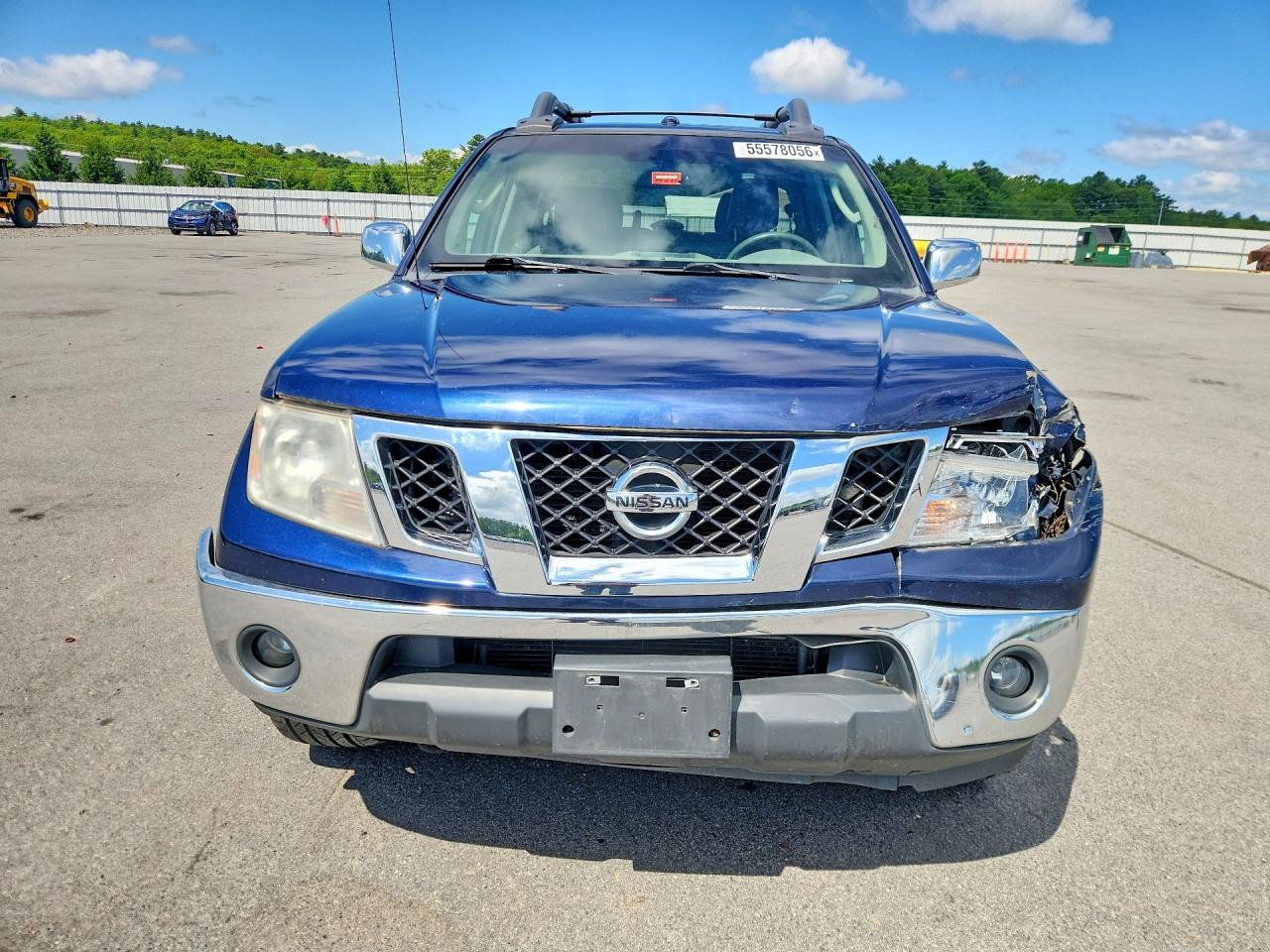 2010 Nissan Frontier Se V6 Blue vin: 1N6AD0EV8AC423046