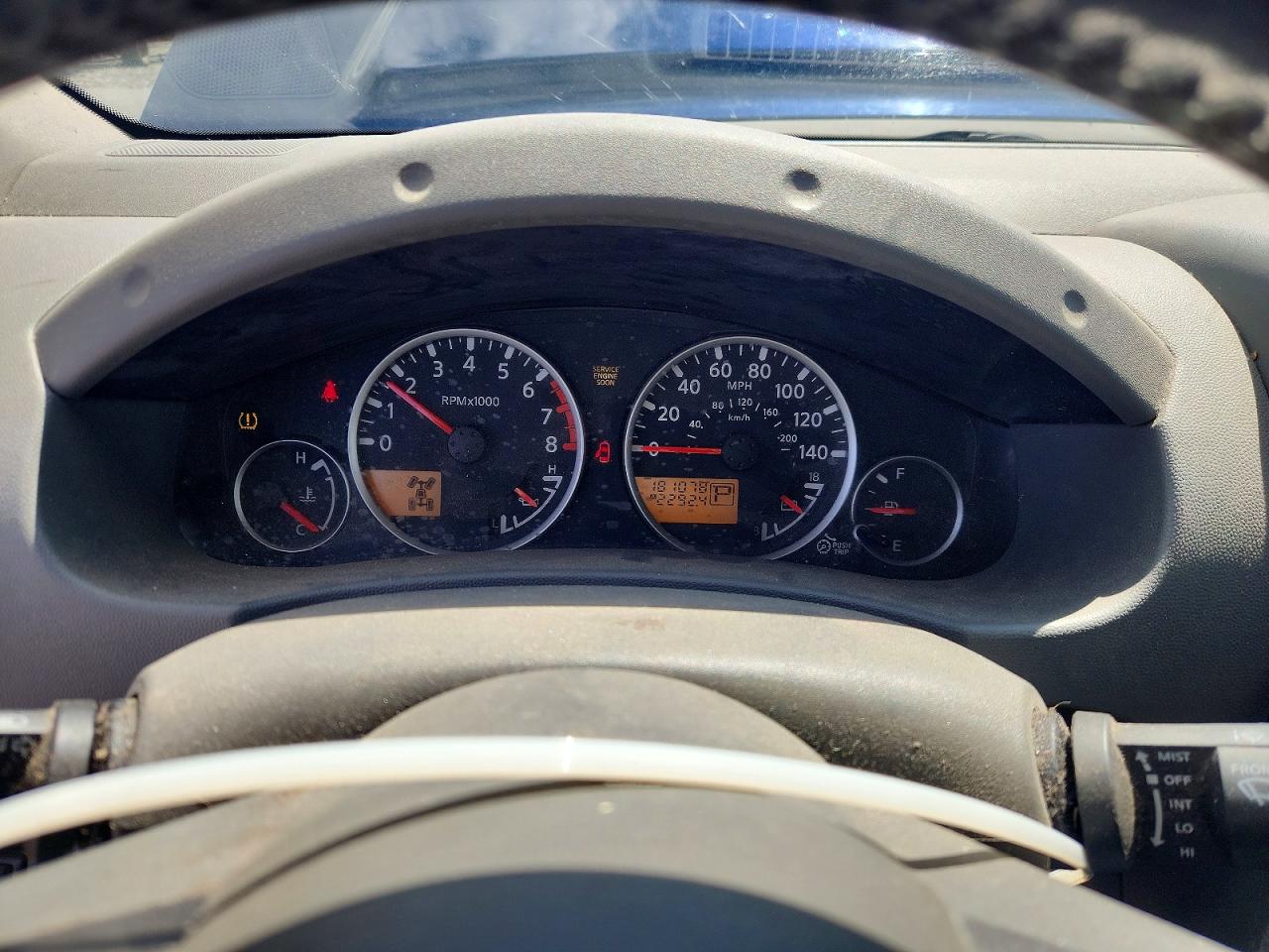 2010 Nissan Frontier Se V6 Blue vin: 1N6AD0EV8AC423046