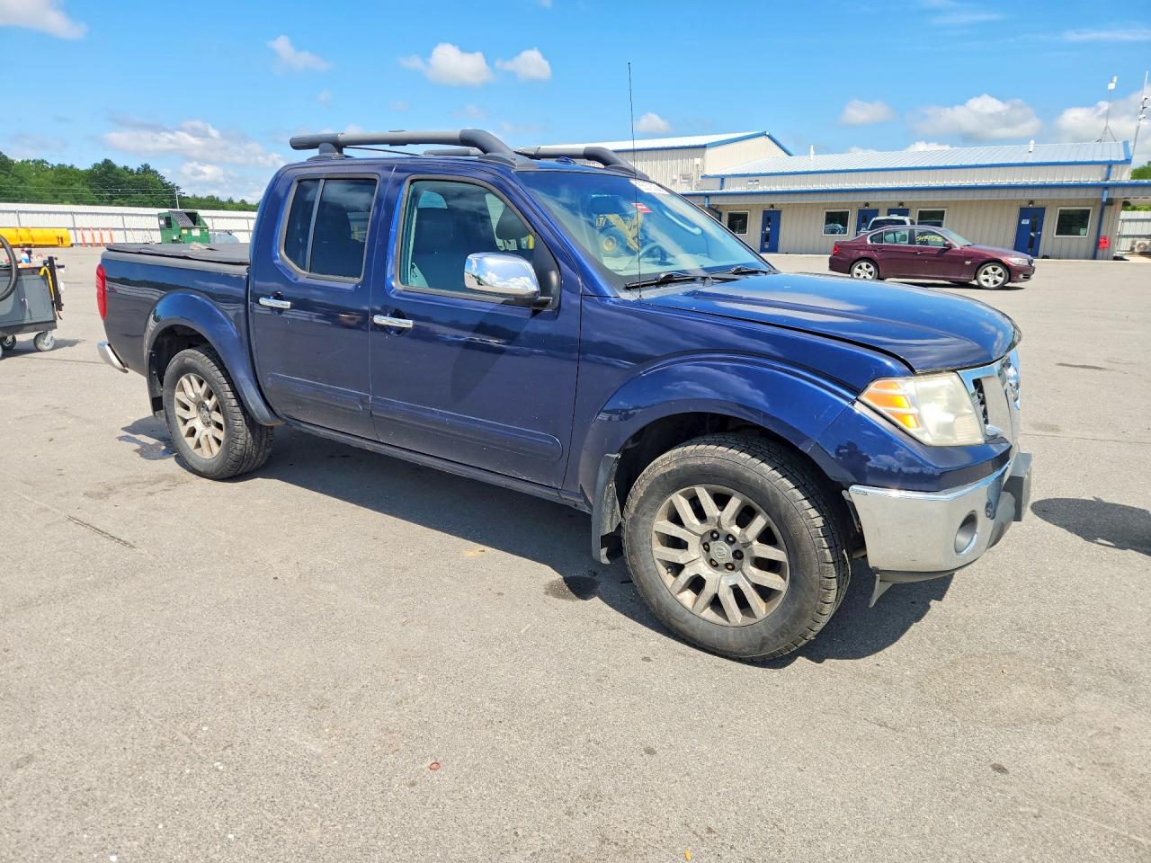 2010 Nissan Frontier Se V6 Blue vin: 1N6AD0EV8AC423046