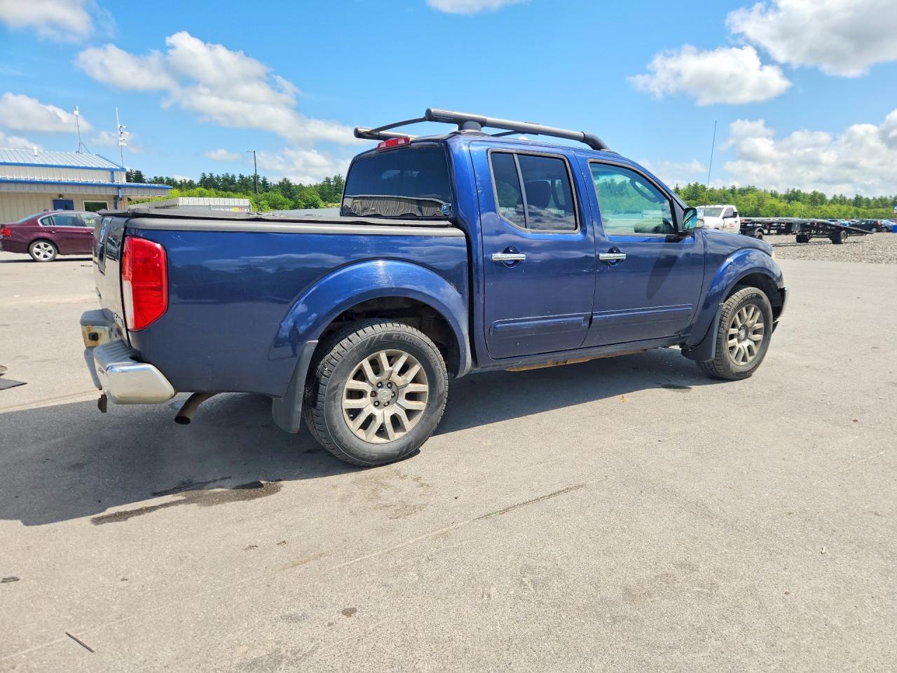 2010 Nissan Frontier Se V6 Blue vin: 1N6AD0EV8AC423046