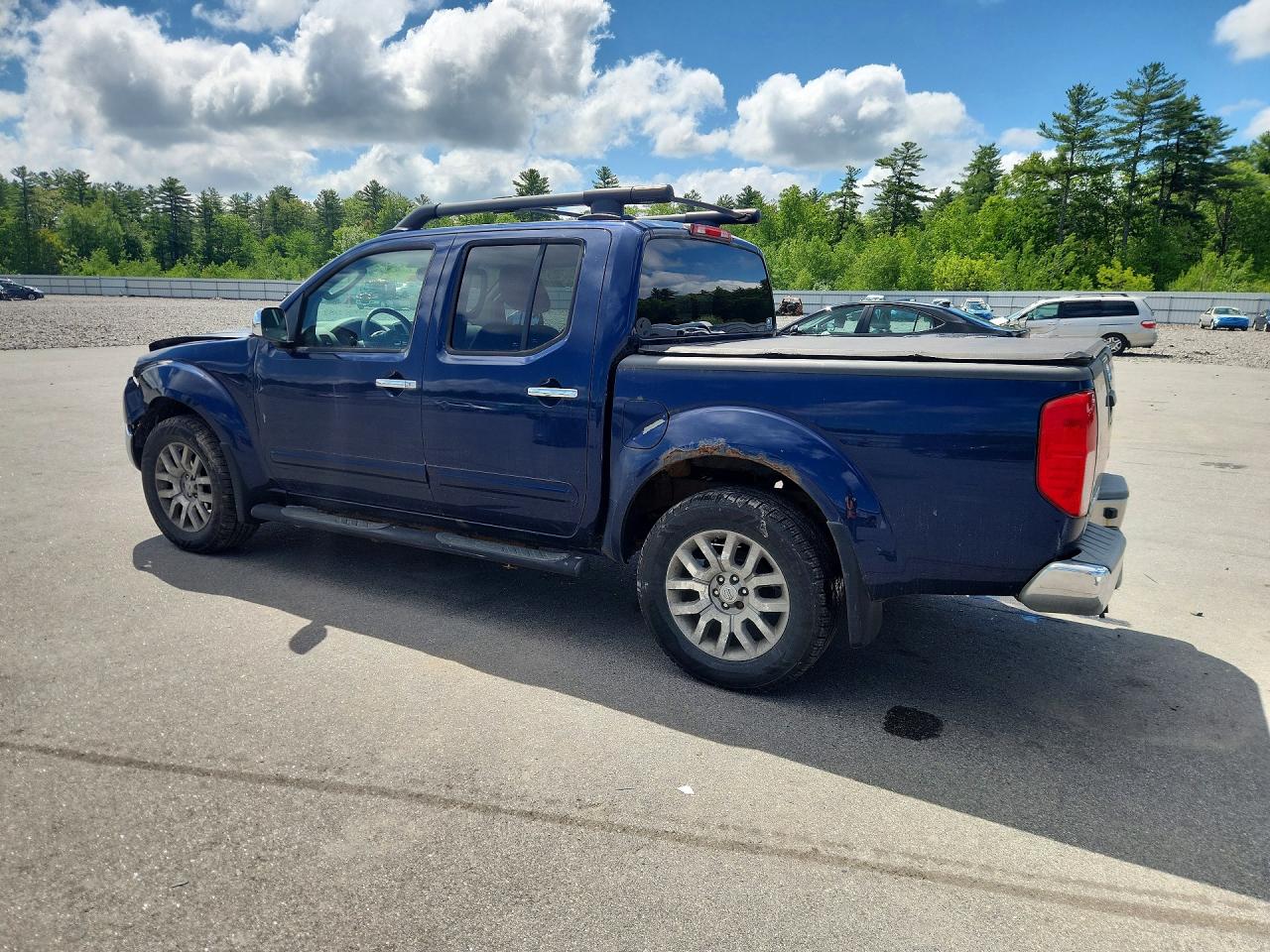 2010 Nissan Frontier Se V6 Blue vin: 1N6AD0EV8AC423046