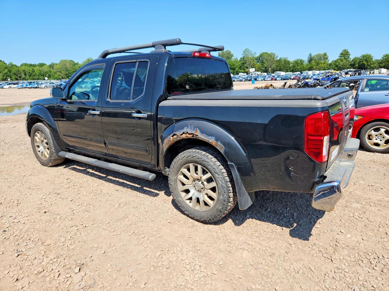 2010 Nissan Frontier Se V6 Black vin: 1N6AD0EV8AC440641