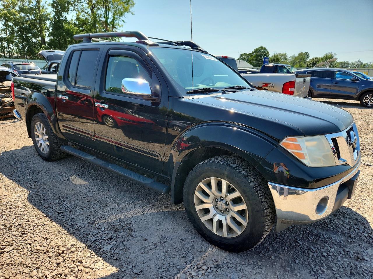 2010 Nissan Frontier Se V6 Black vin: 1N6AD0EV8AC440641
