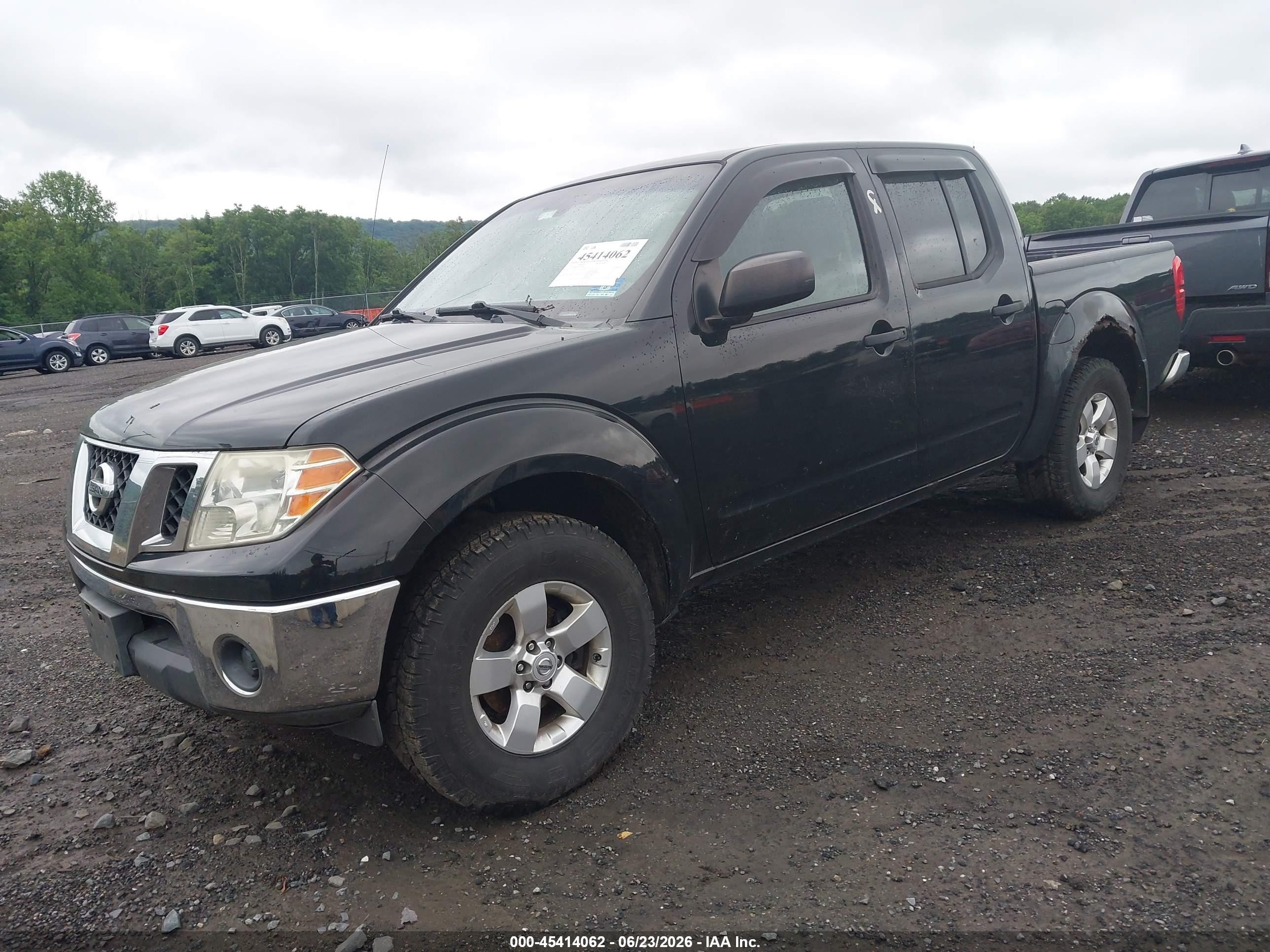 2010 Nissan Frontier Se Черный vin: 1N6AD0EV8AC443006