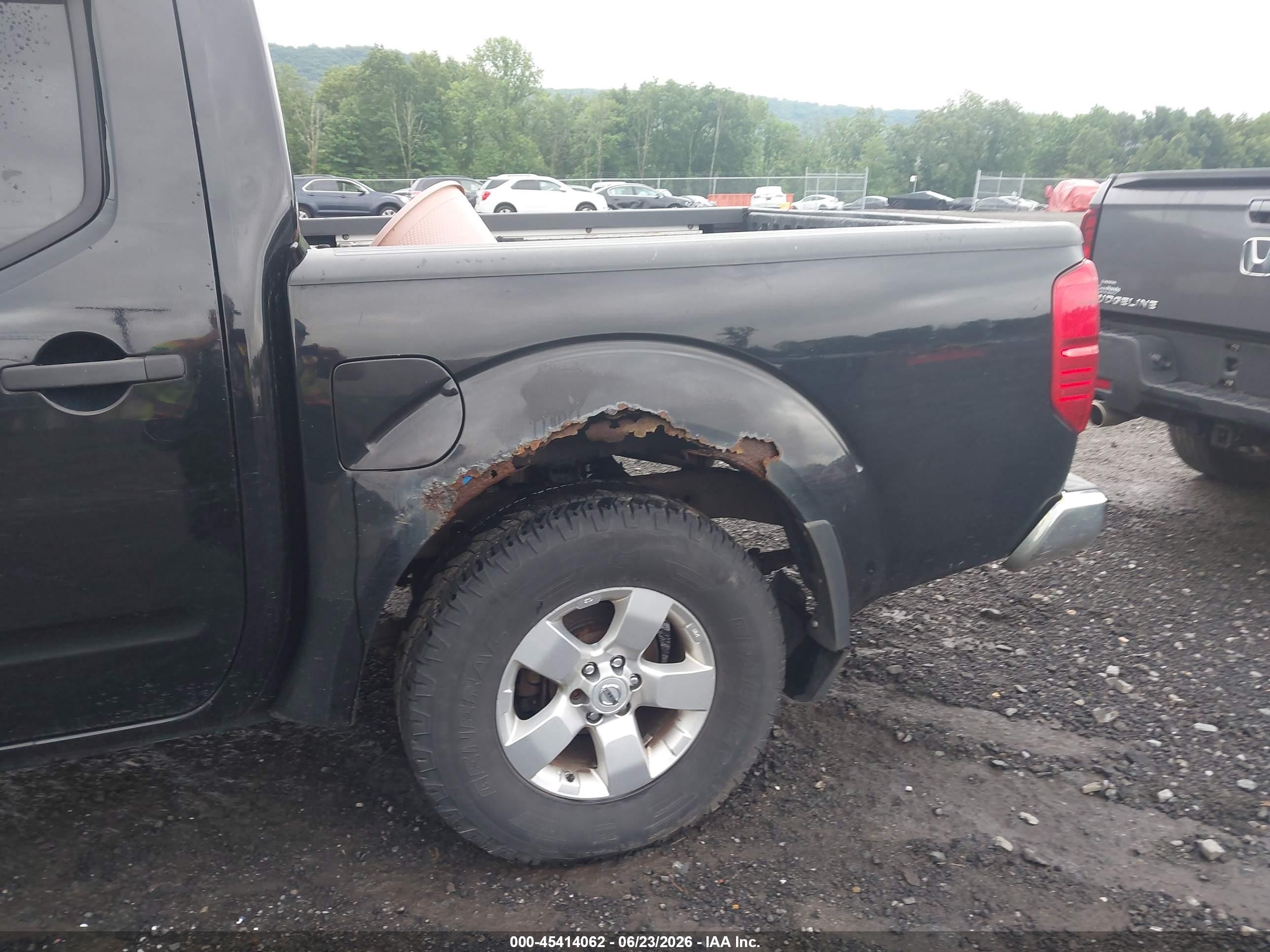2010 Nissan Frontier Se Черный vin: 1N6AD0EV8AC443006