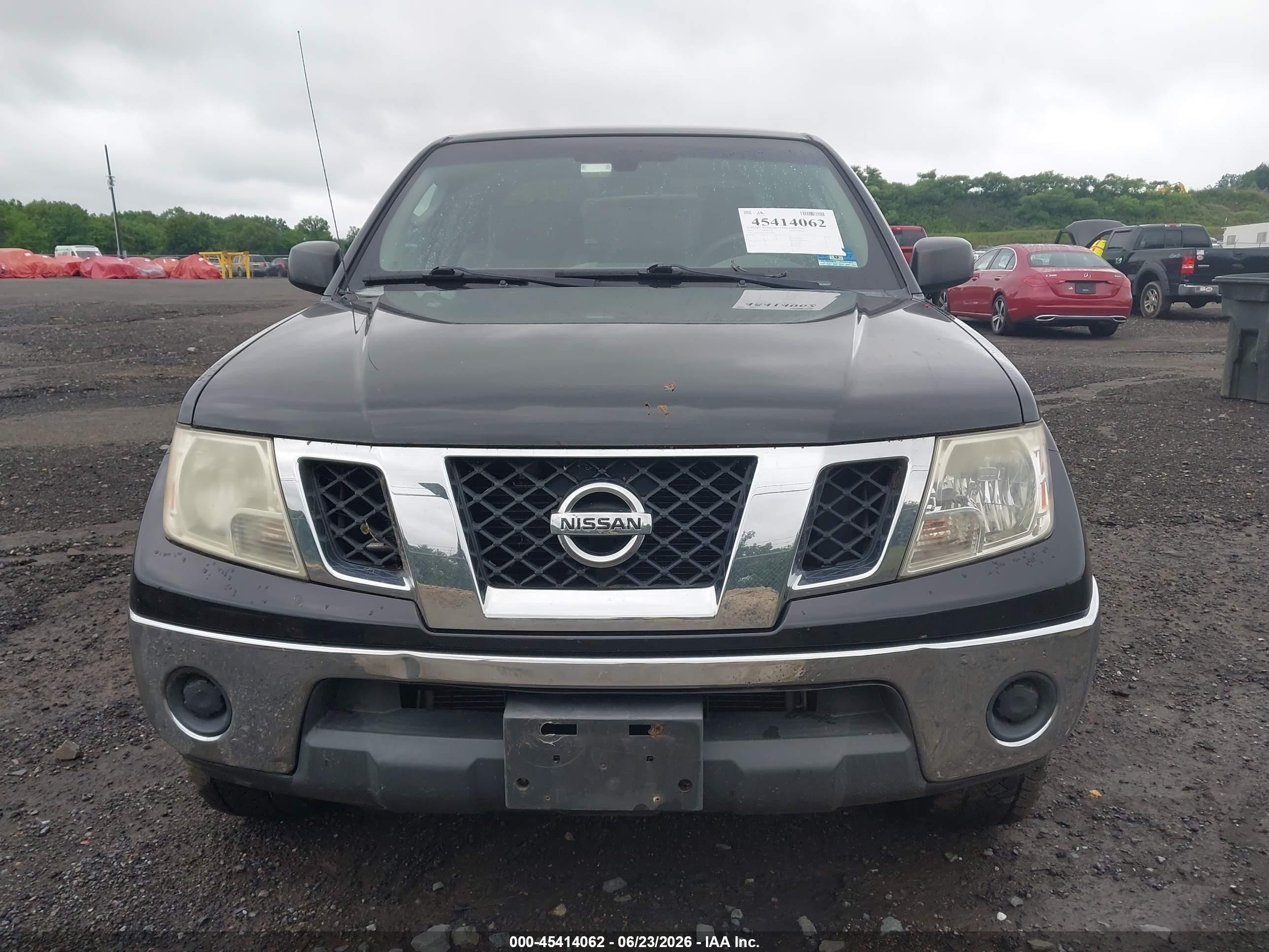 2010 Nissan Frontier Se Черный vin: 1N6AD0EV8AC443006