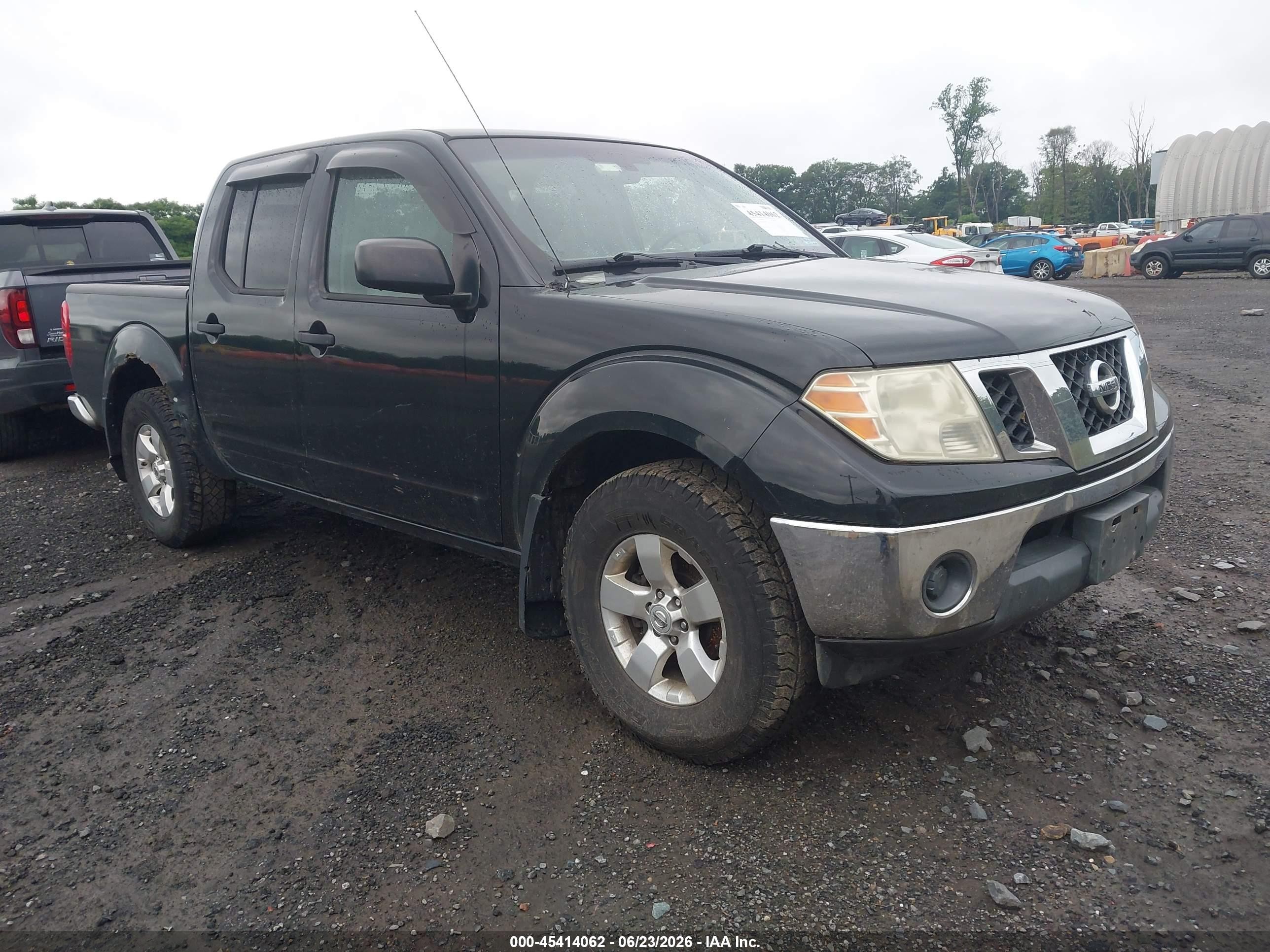 2010 Nissan Frontier Se Черный vin: 1N6AD0EV8AC443006