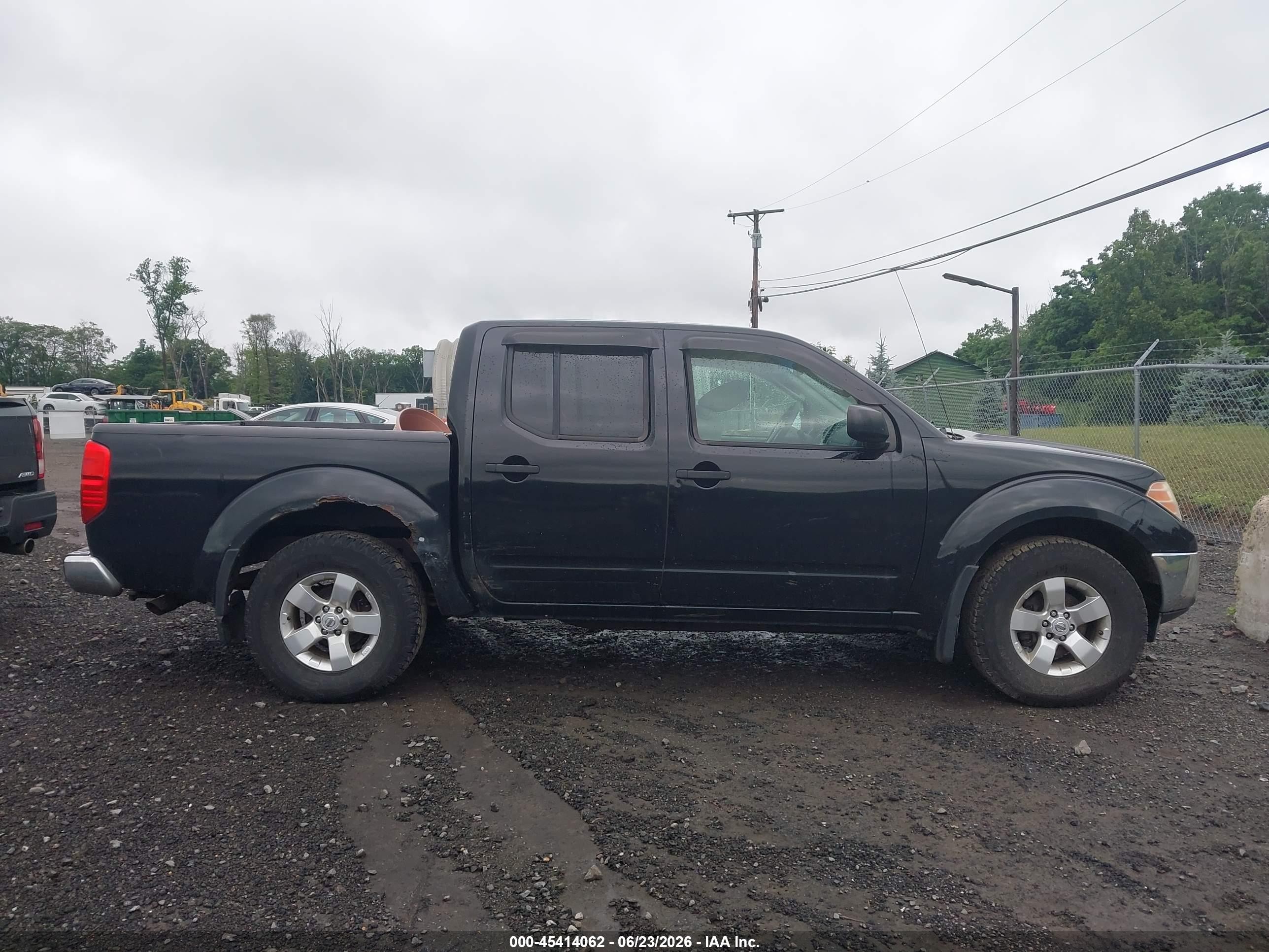 2010 Nissan Frontier Se Черный vin: 1N6AD0EV8AC443006
