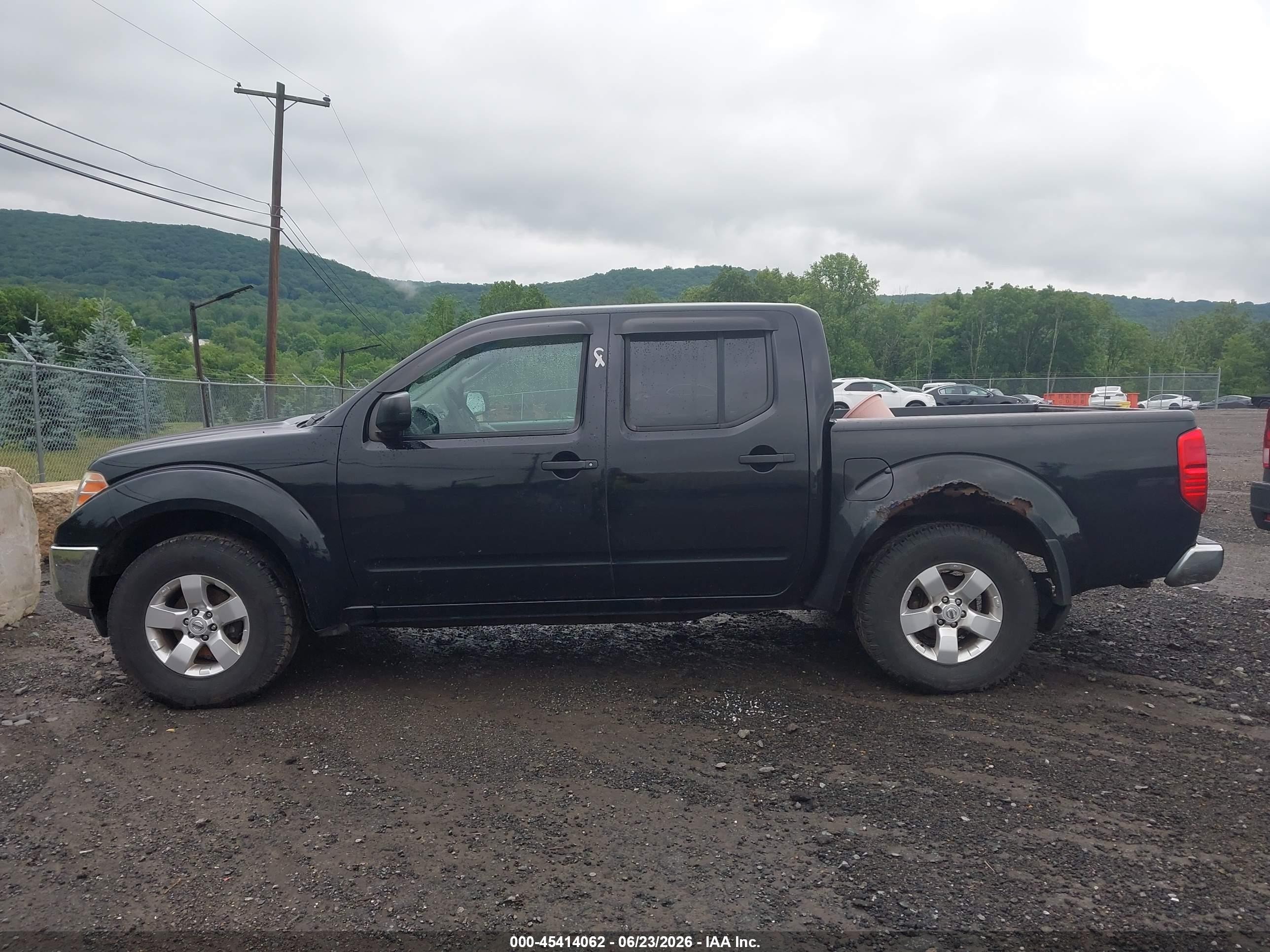 2010 Nissan Frontier Se Черный vin: 1N6AD0EV8AC443006