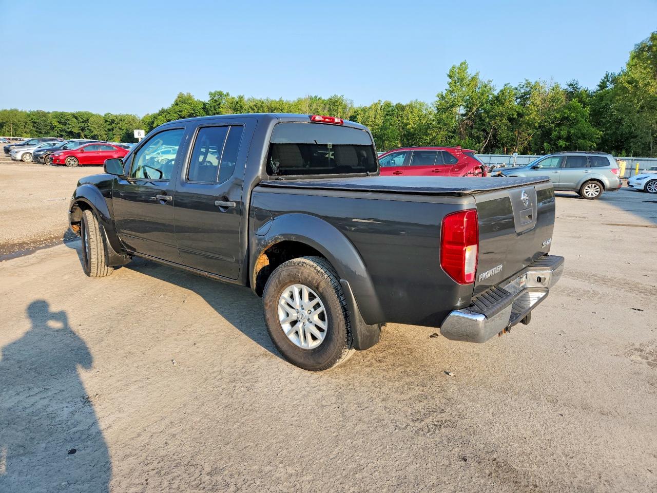 2010 Nissan Frontier Se V6 Gray vin: 1N6AD0EV8AC447086