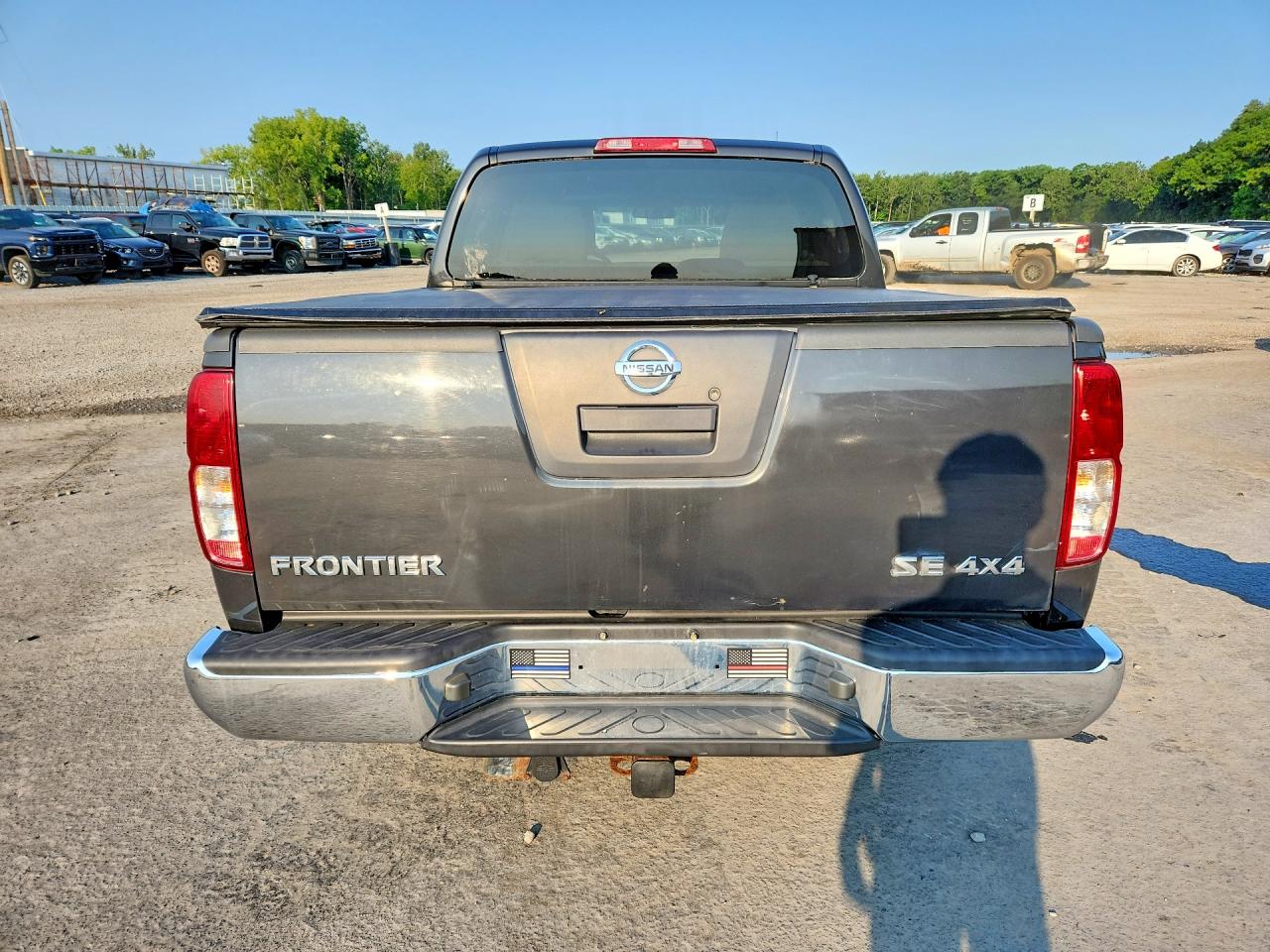 2010 Nissan Frontier Se V6 Gray vin: 1N6AD0EV8AC447086