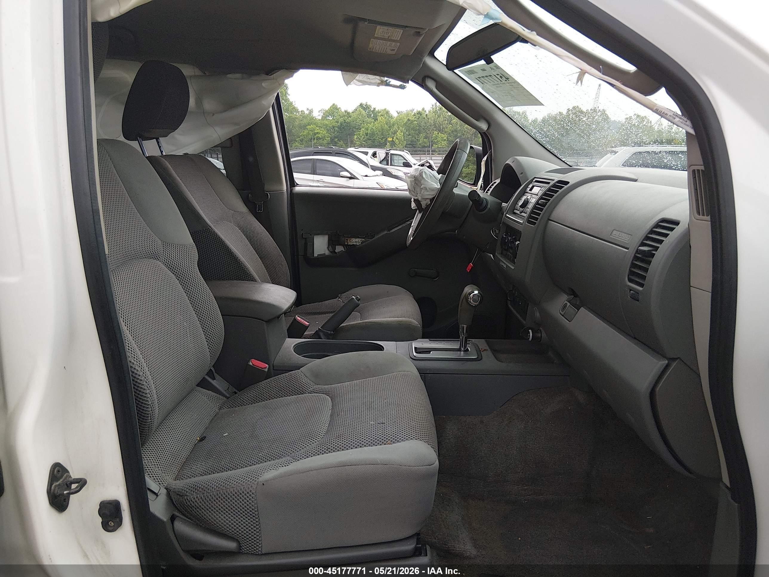 2011 Nissan Frontier S Белый vin: 1N6AD0EV8BC401498