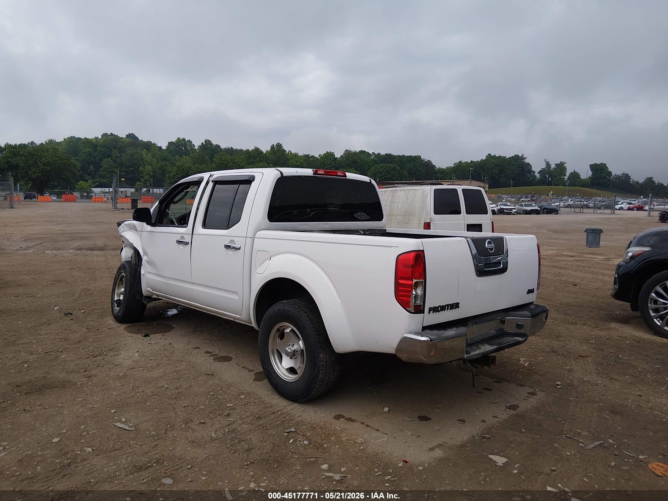 2011 Nissan Frontier S Белый vin: 1N6AD0EV8BC401498