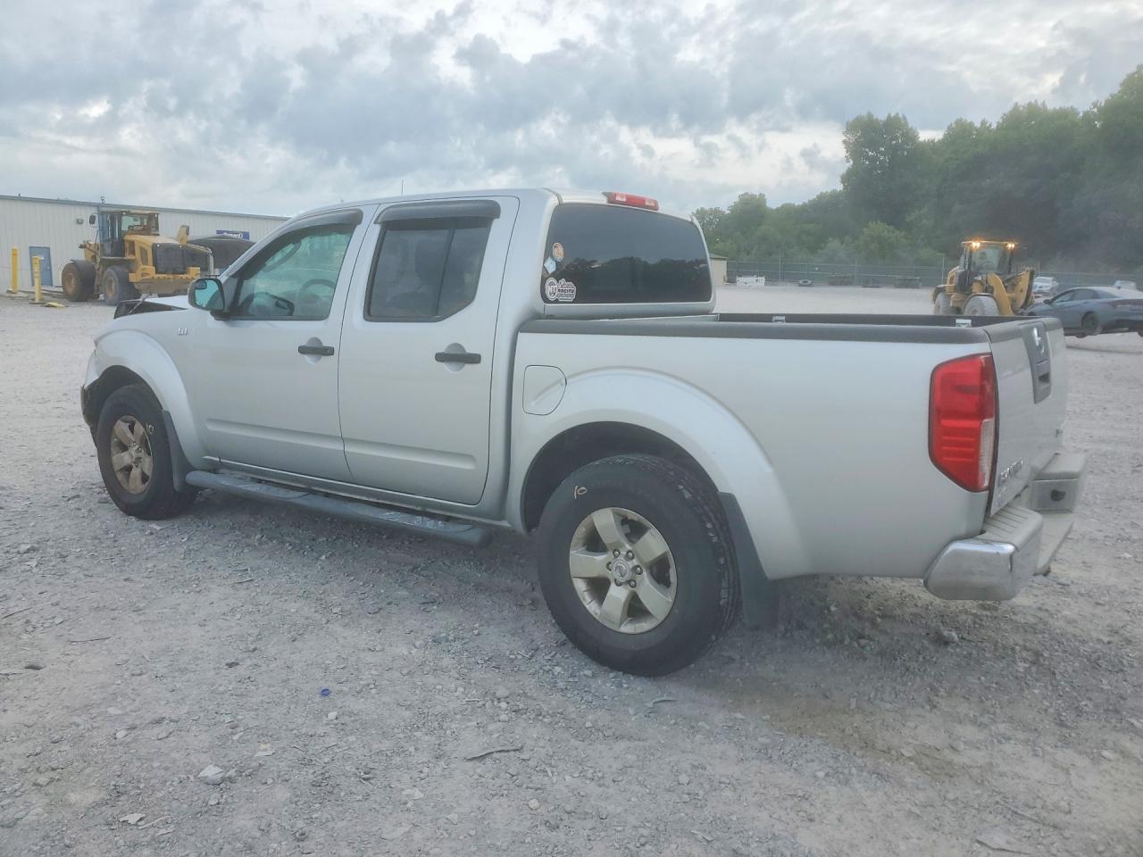 2011 Nissan Frontier S Silver vin: 1N6AD0EV8BC420987