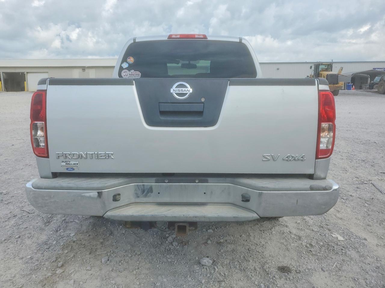 2011 Nissan Frontier S Silver vin: 1N6AD0EV8BC420987