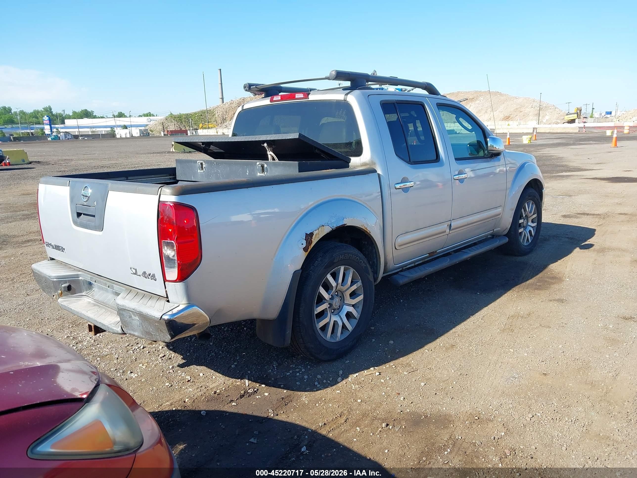 2011 Nissan Frontier Sl Gray vin: 1N6AD0EV8BC433268