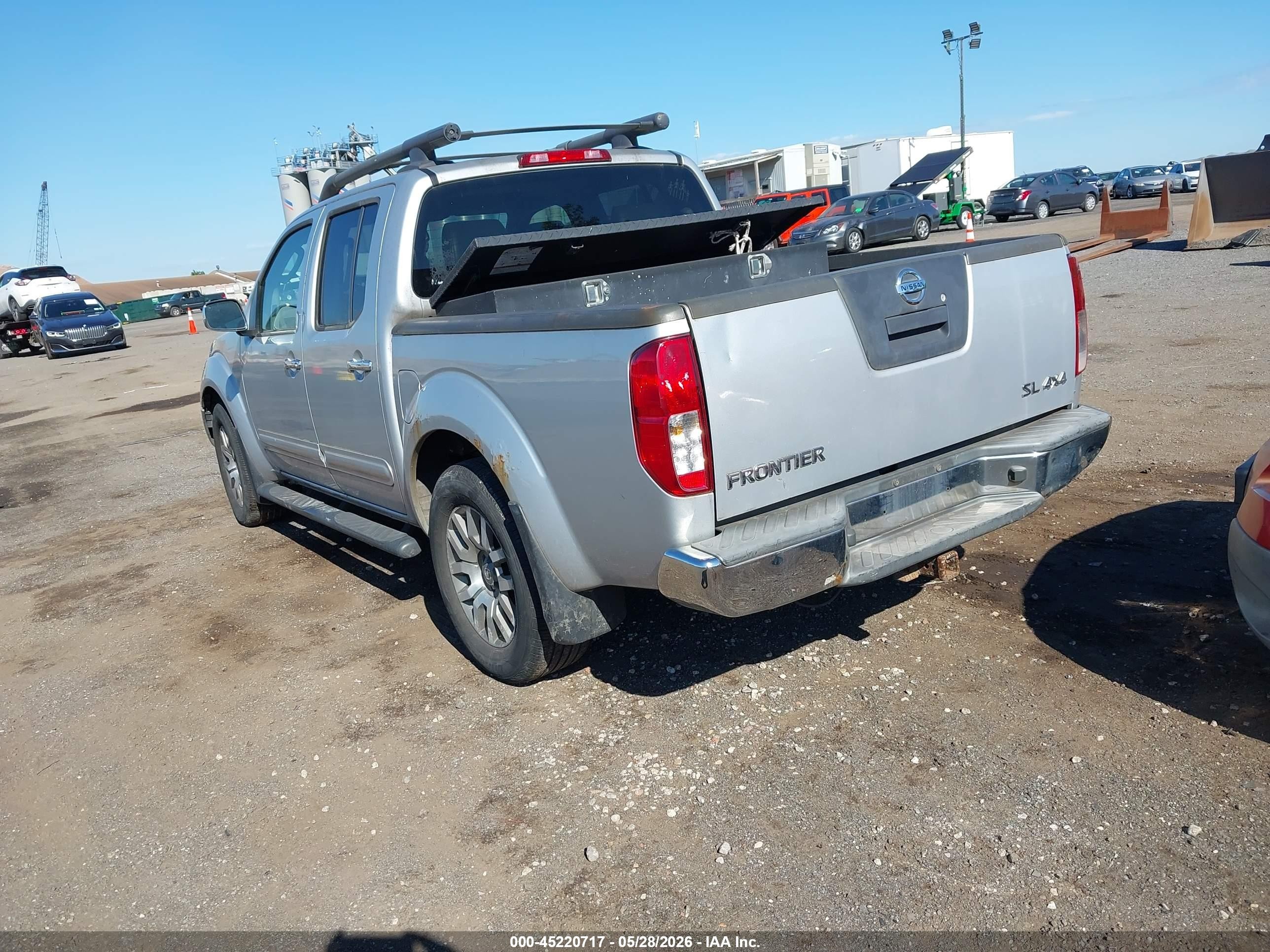 2011 Nissan Frontier Sl Gray vin: 1N6AD0EV8BC433268