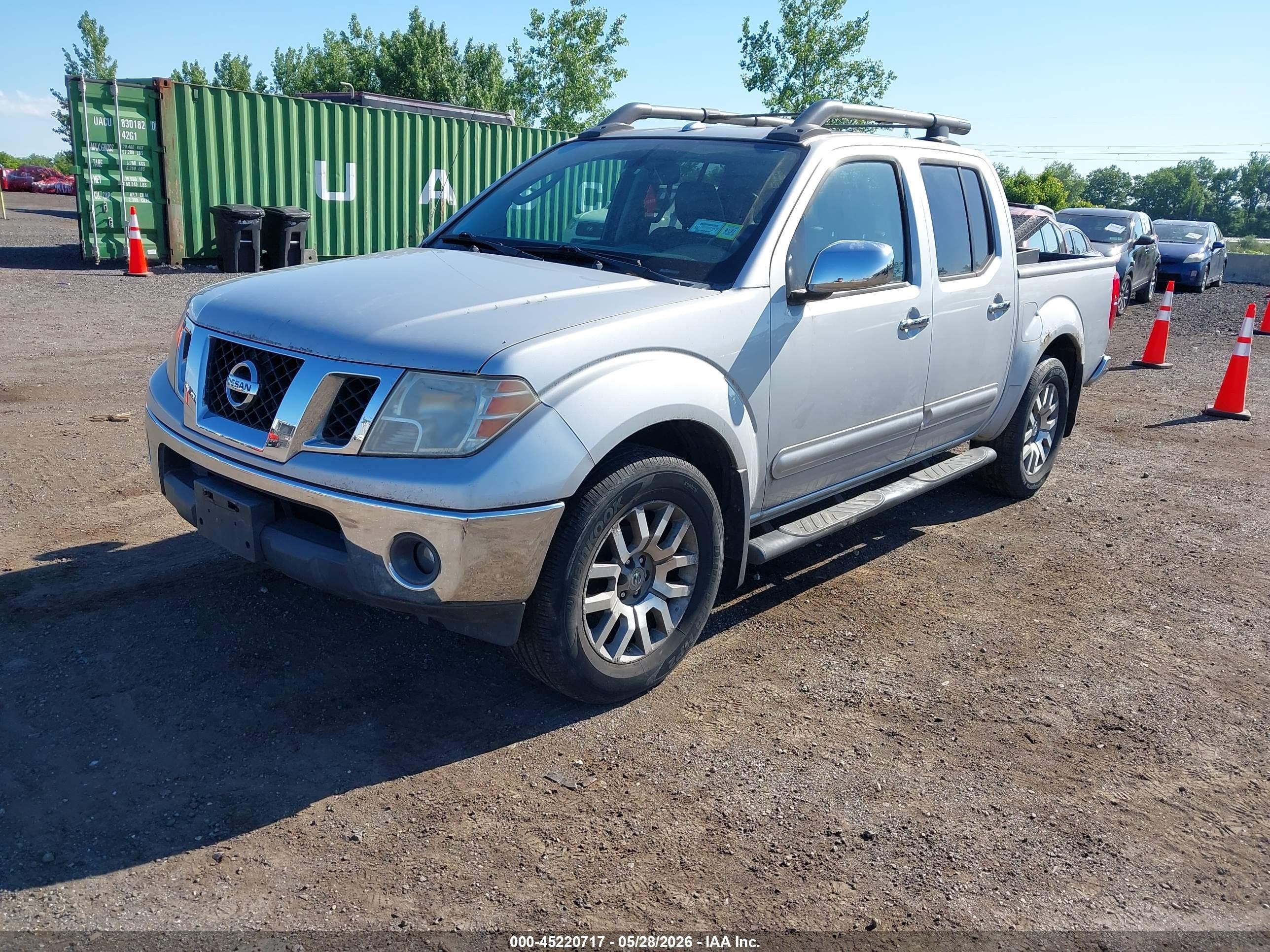 2011 Nissan Frontier Sl Gray vin: 1N6AD0EV8BC433268