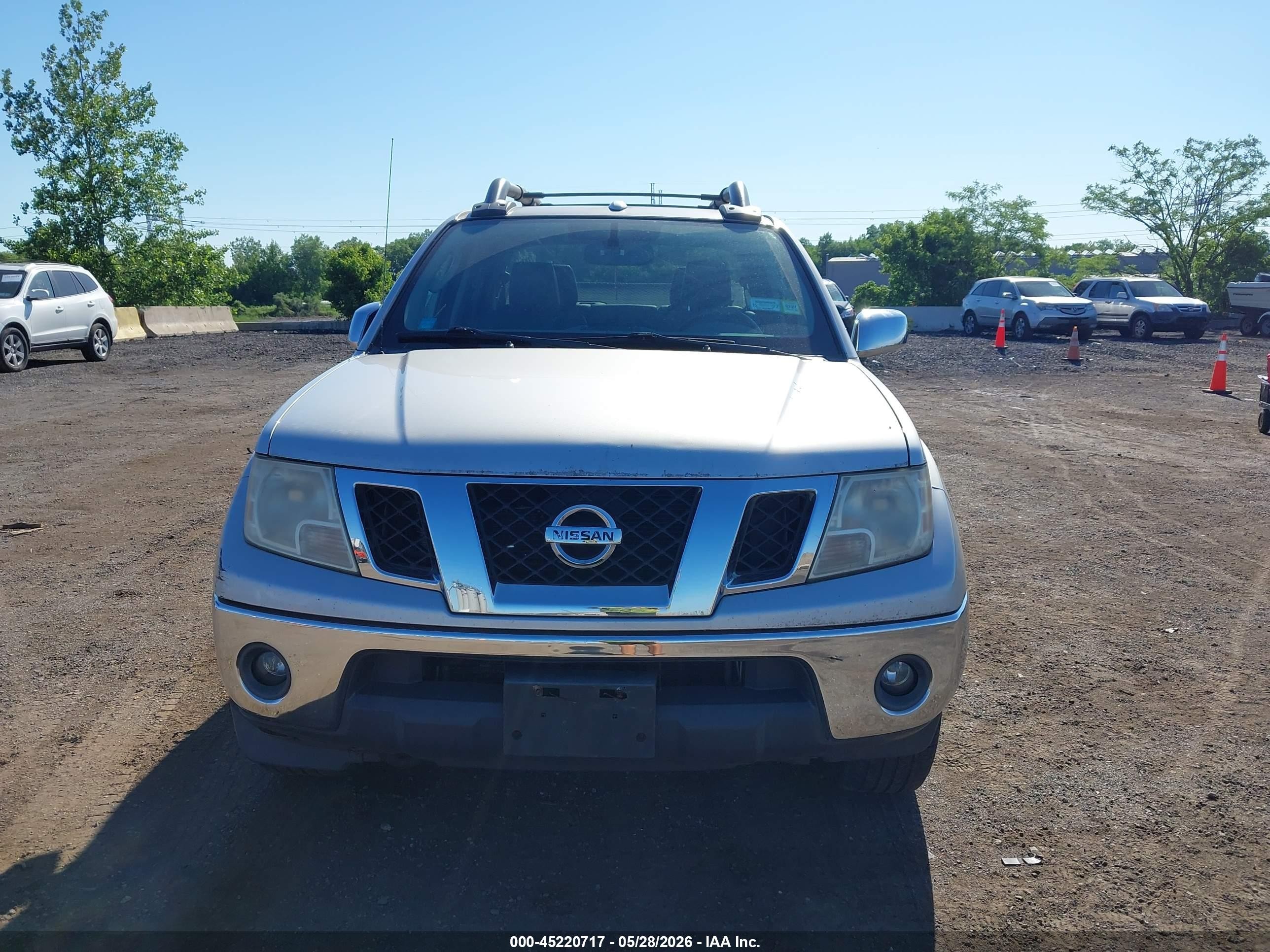 2011 Nissan Frontier Sl Gray vin: 1N6AD0EV8BC433268