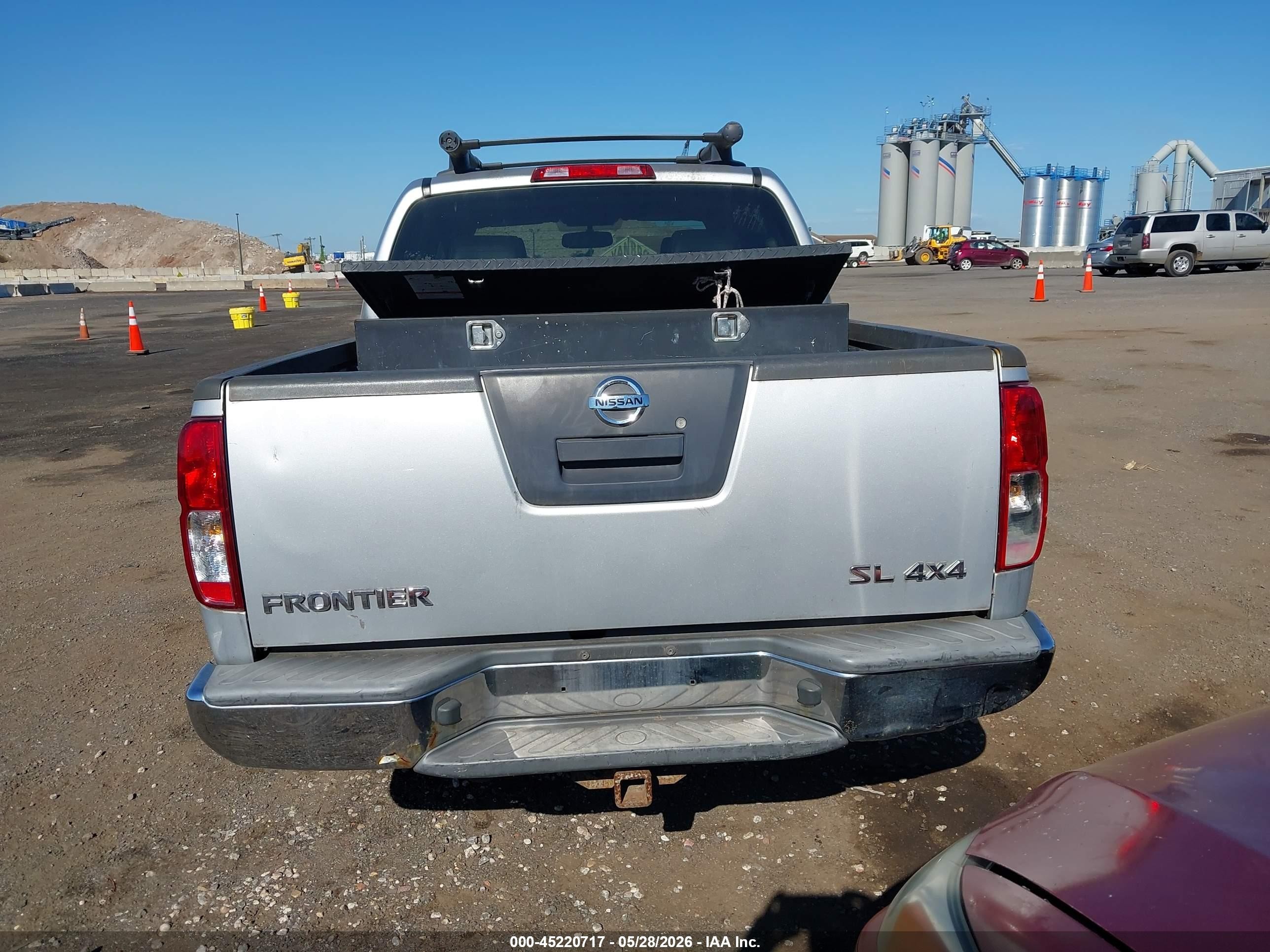 2011 Nissan Frontier Sl Gray vin: 1N6AD0EV8BC433268