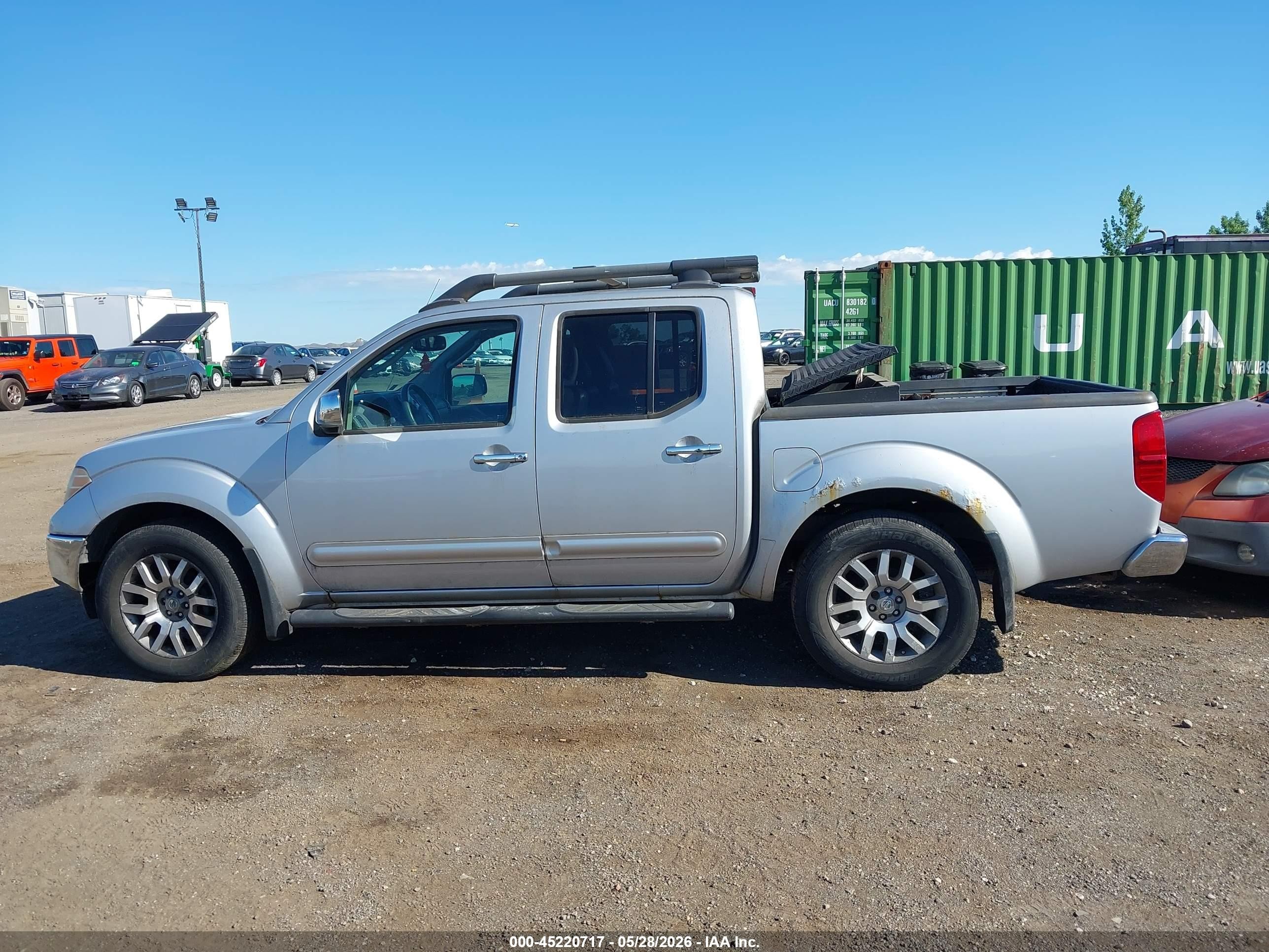 2011 Nissan Frontier Sl Gray vin: 1N6AD0EV8BC433268