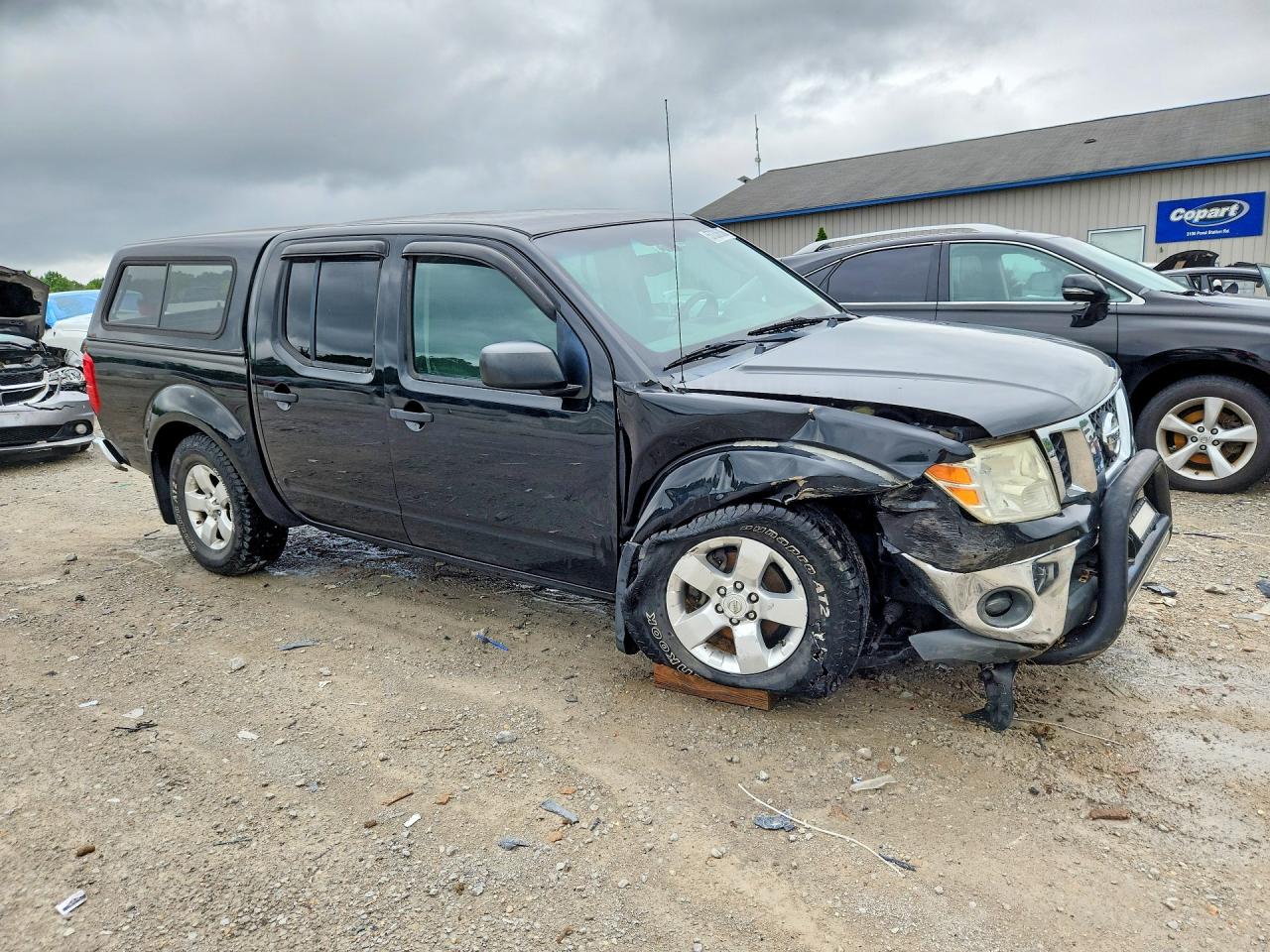 2011 Nissan Frontier S Black vin: 1N6AD0EV8BC434937